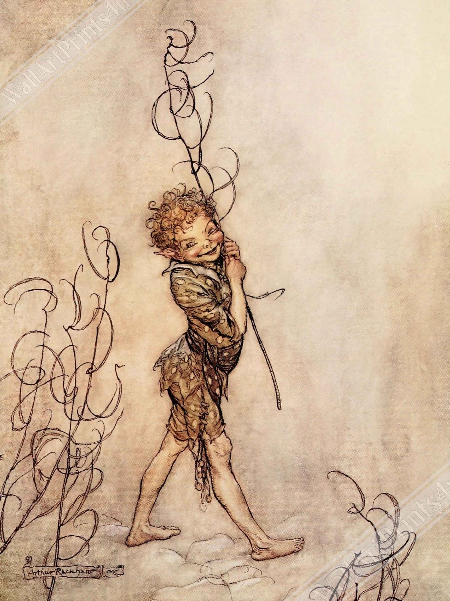 Arthur Rackham - WallArtPrints4U