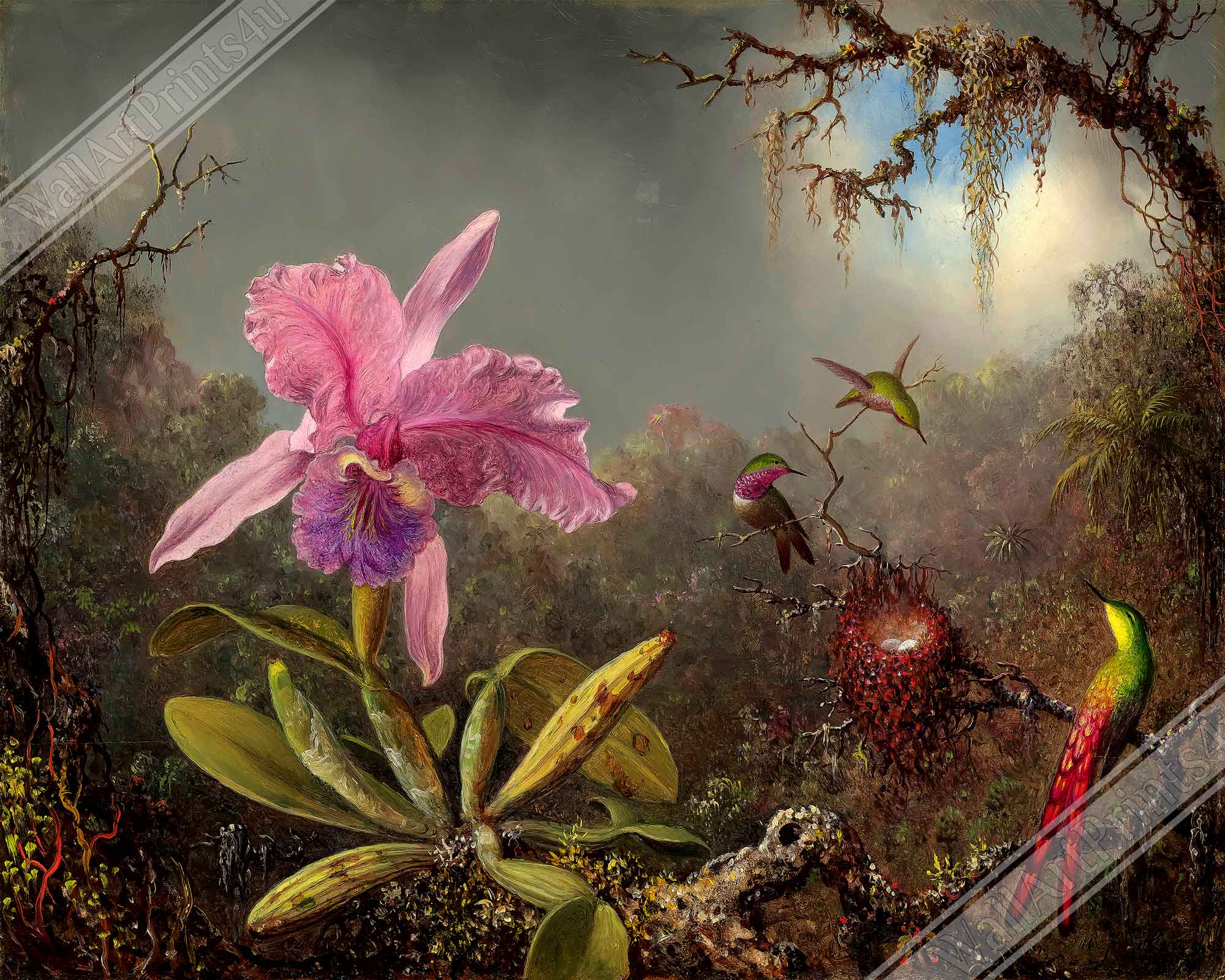 Vintage Flowers - WallArtPrints4U
