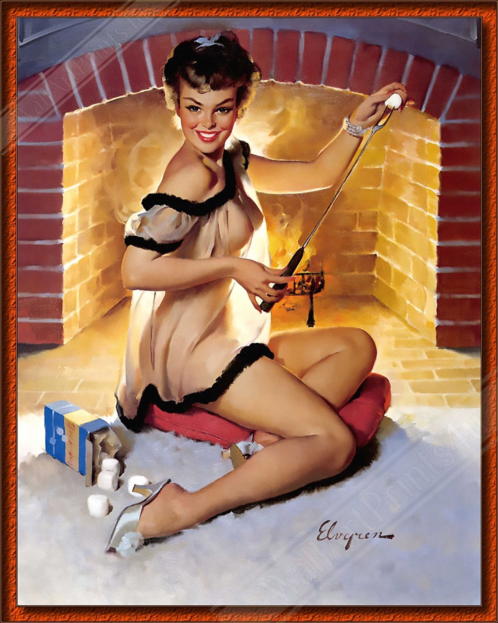 Vintage Pin Ups - WallArtPrints4U