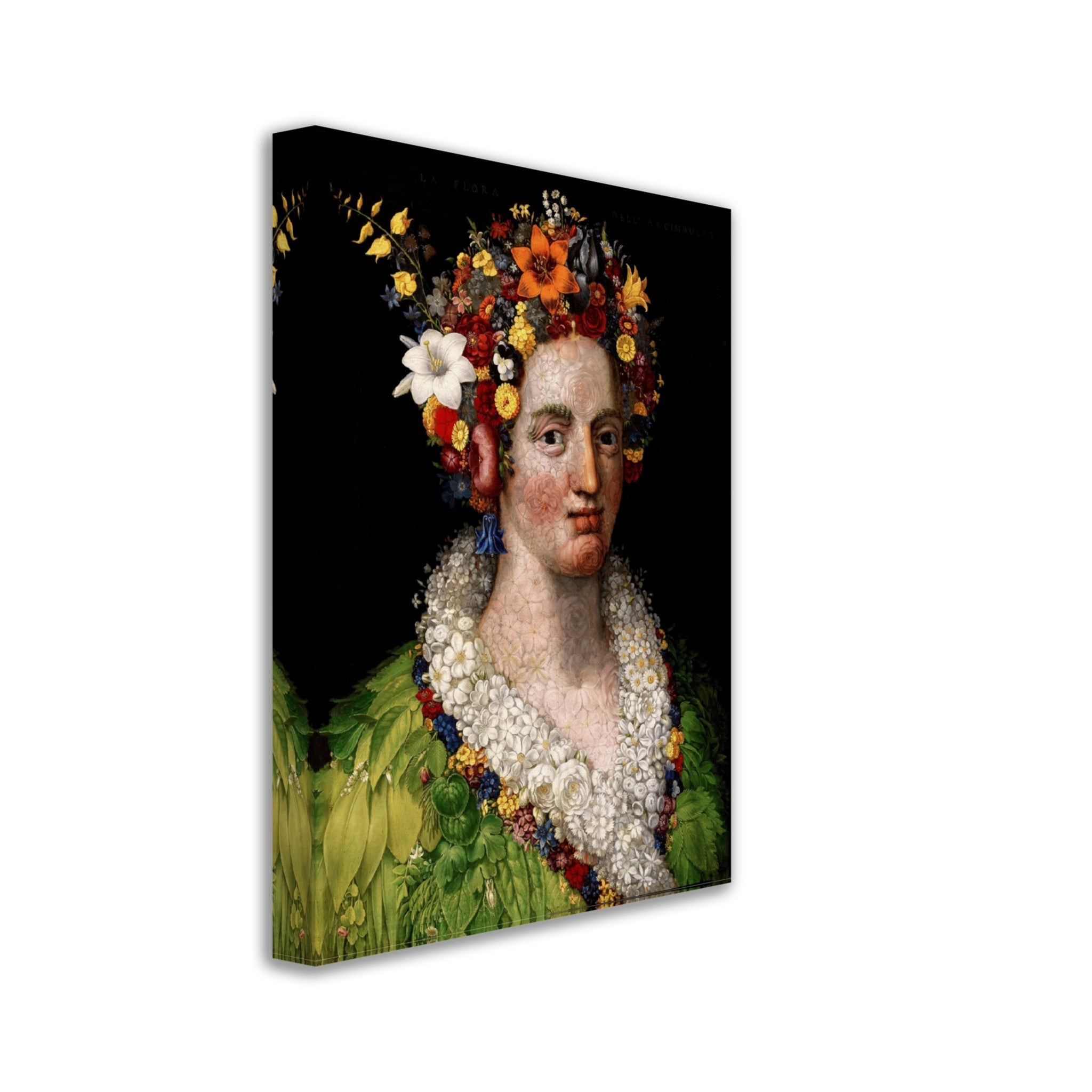 Arcimboldo Flora Canvas Print - Giuseppe Arcimboldo Flora Canvas - WallArtPrints4U