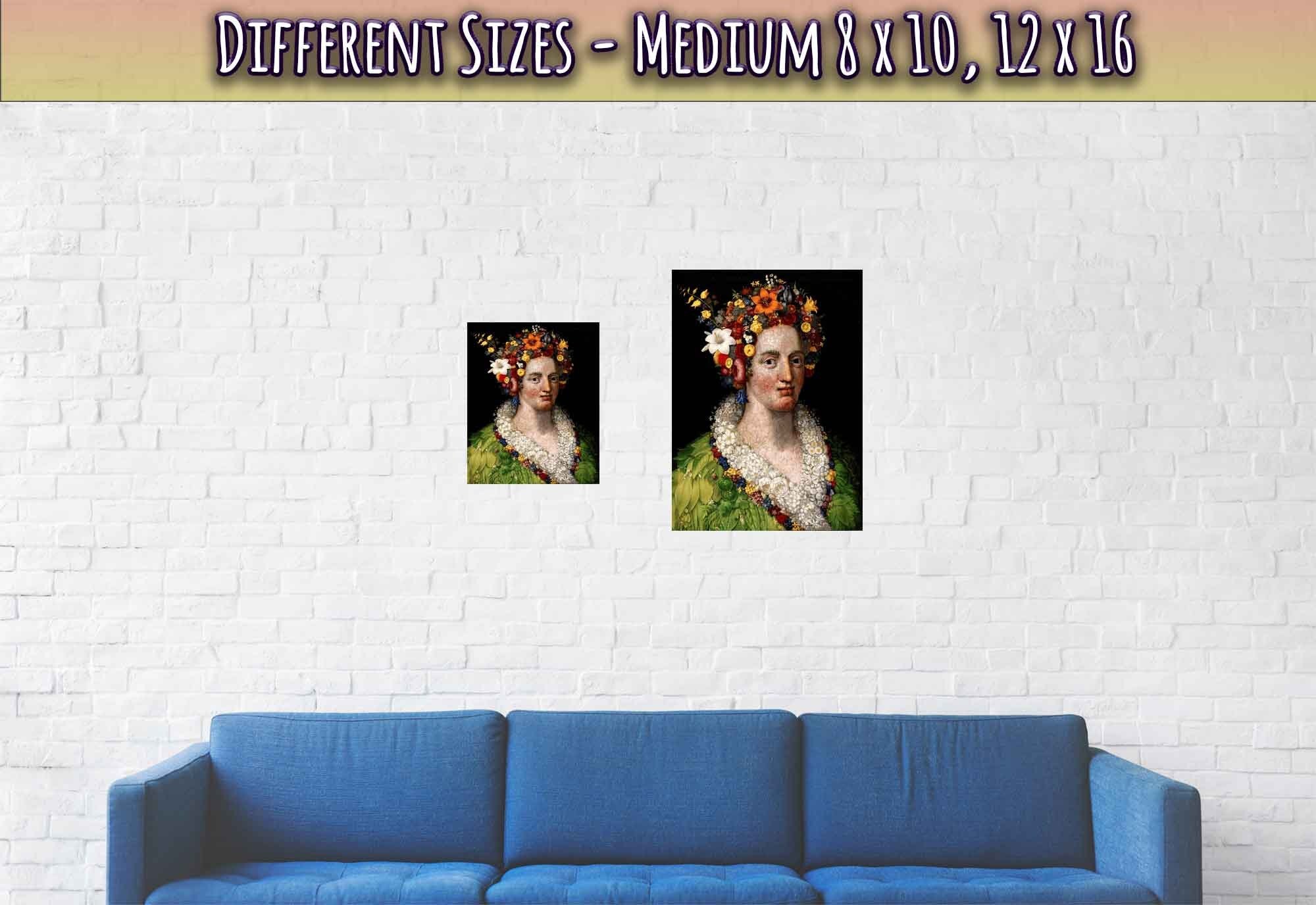 Arcimboldo Flora Poster - Giuseppe Arcimboldo Flora Poster Print - WallArtPrints4U