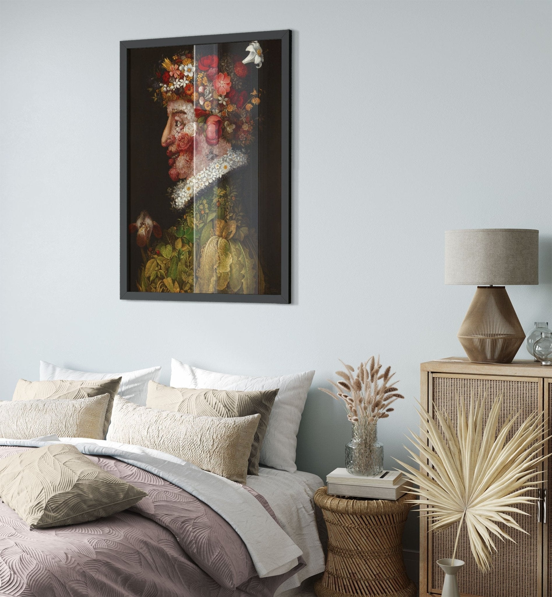 Arcimboldo Spring Season Framed Print - Giuseppe Arcimboldo Spring Framed Print Four Seasons - WallArtPrints4U