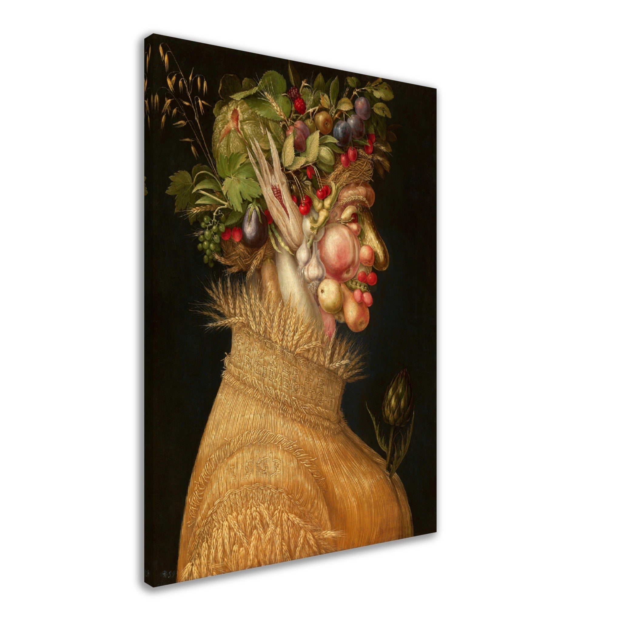 Arcimboldo Summer Season Canvas Print - Giuseppe Arcimboldo Summer Canvas Four Seasons - WallArtPrints4U