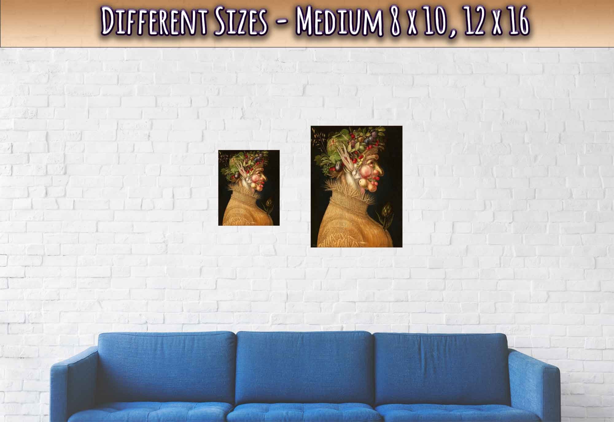 Arcimboldo Summer Season Poster - Giuseppe Arcimboldo Summer Poster Print Four Seasons - WallArtPrints4U