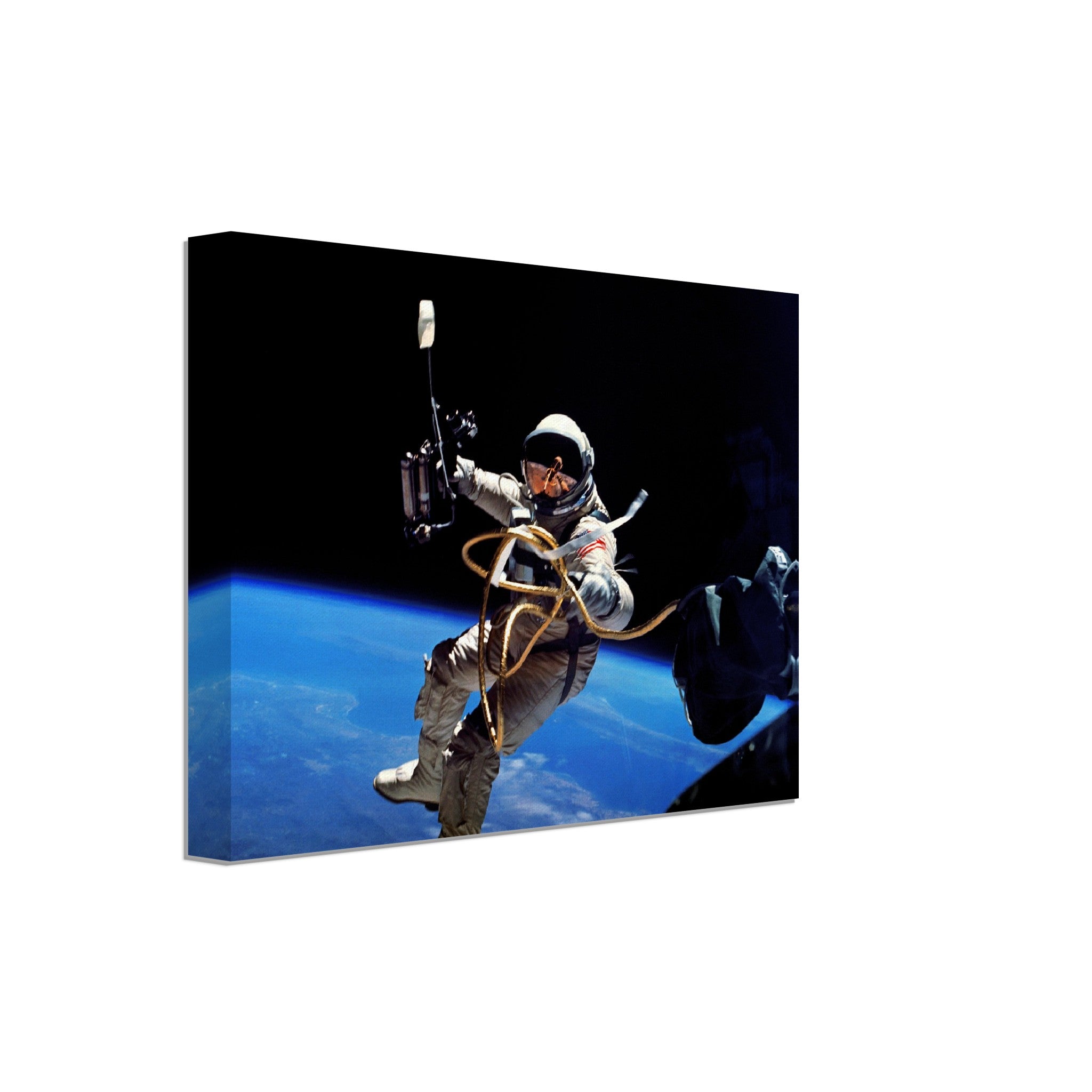 Astronaut Canvas - Vintage Astronaut Americas First Space Walk - WallArtPrints4U