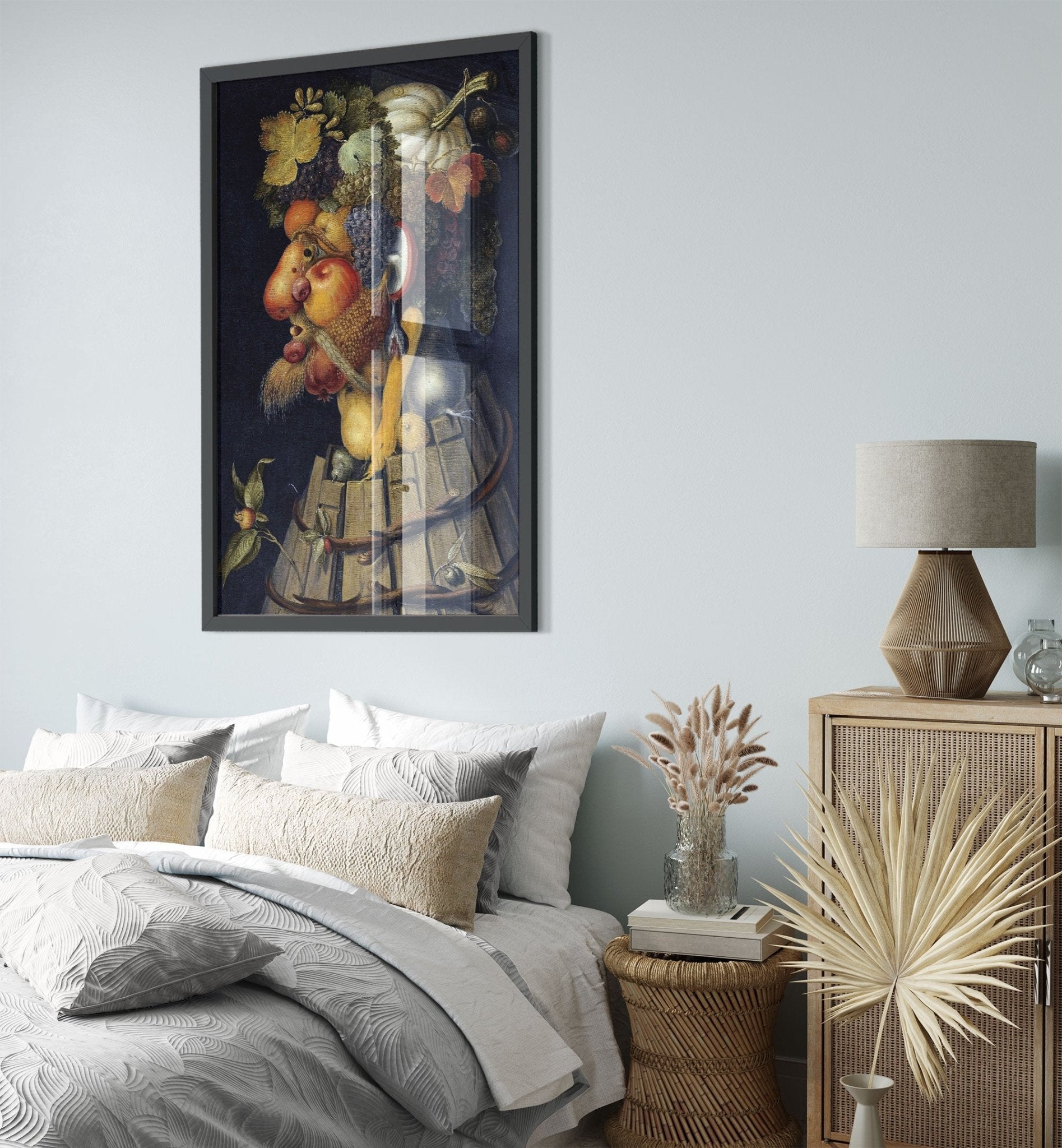Autumn Season Framed Print - Giuseppe Arcimboldo Autumn (Otono) Framed Four Seasons - WallArtPrints4U
