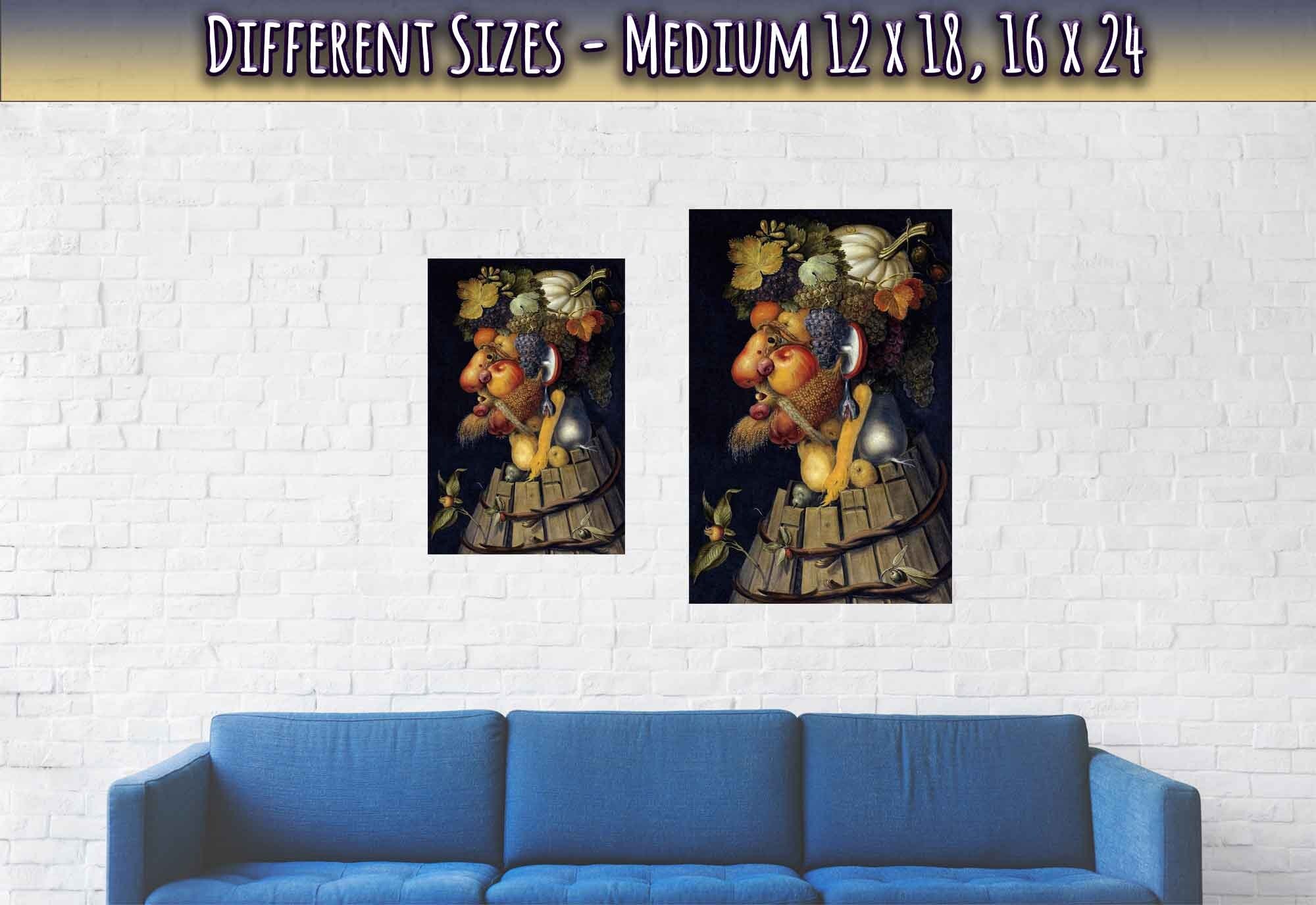 Autumn Season Poster - Giuseppe Arcimboldo Autumn (Otono) Poster Print Four Seasons - WallArtPrints4U