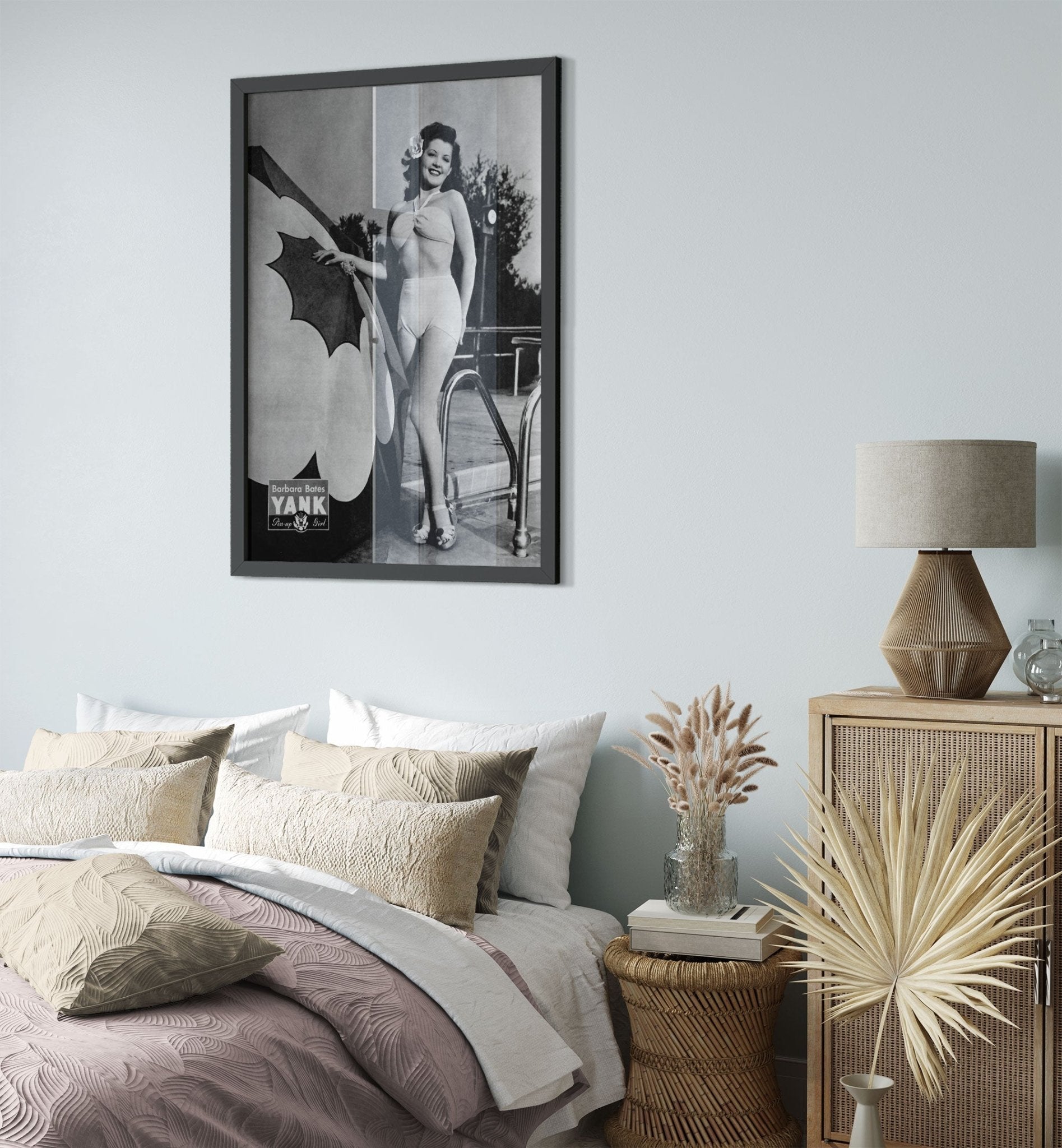 Barbara Bates Framed, Vintage Photo From 1916 Barbara Bates Framed Print UK, EU USA Domestic Shipping - WallArtPrints4U