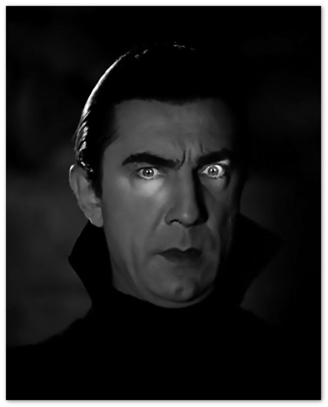 Bela Lugosi Dracula Poster, Original Dracula Hypnotic Eyes, Vintage Photo, Bela Lugosi Print, Silver Screen - WallArtPrints4U