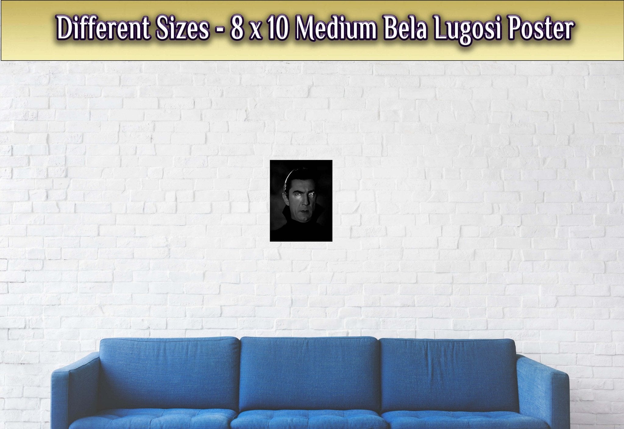 Bela Lugosi Dracula Poster, Original Dracula Hypnotic Eyes, Vintage Photo, Bela Lugosi Print, Silver Screen - WallArtPrints4U