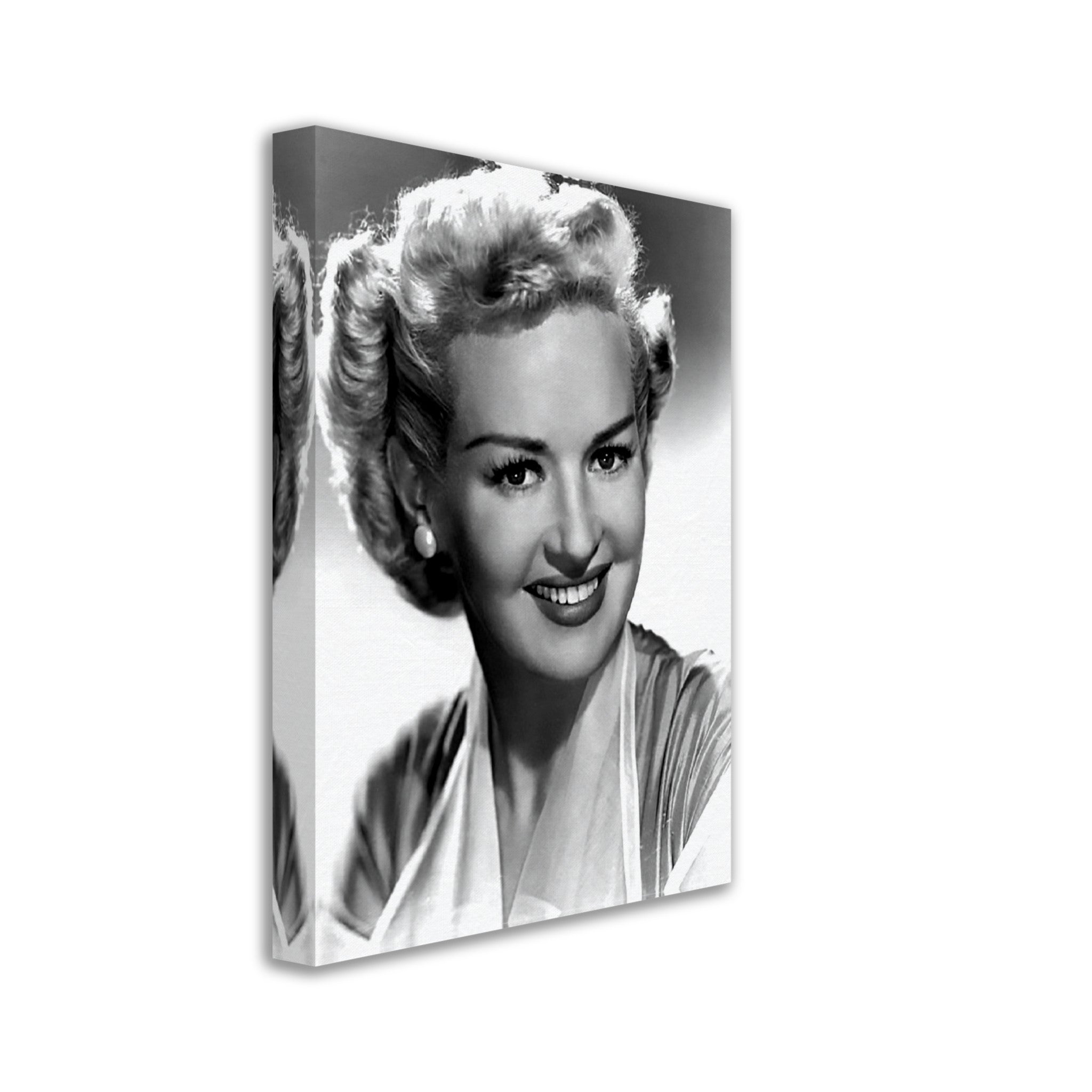 Betty Grable Canvas, Voluptuous Sex Goddess, Vintage Photo - Iconic Betty Grable Canvas Print - Hollywood Silver Screen Star - WallArtPrints4U
