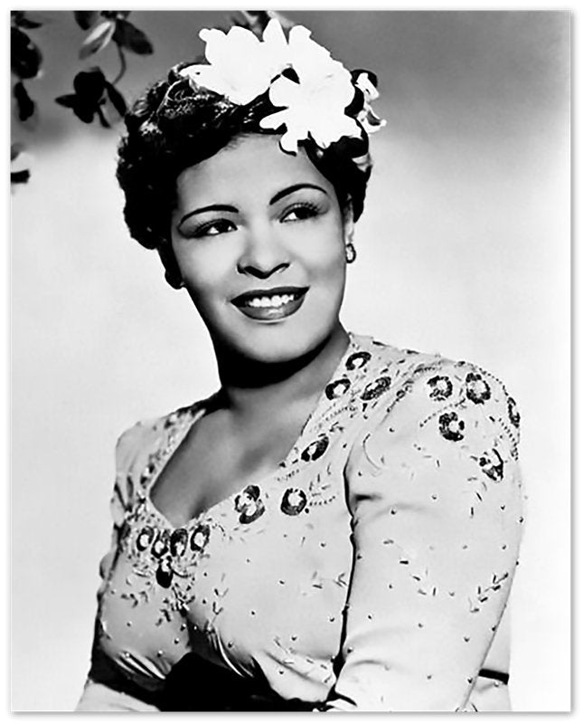 Billie Holiday Poster, Lady Day Soul Singer, Vintage Billie Holiday Print - Legend Of Soul Music - WallArtPrints4U