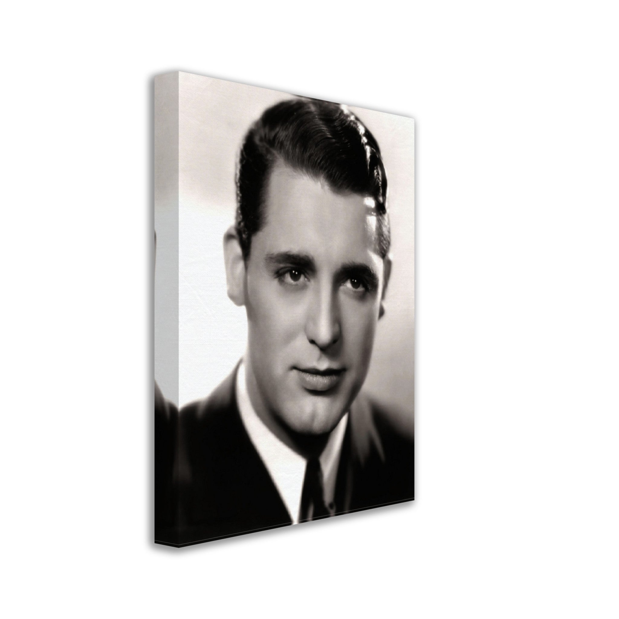 Cary Grant Canvas, Young Chin Dimple, Vintage Photo, Cary Grant Canvas Print, Silver Screen Star - WallArtPrints4U
