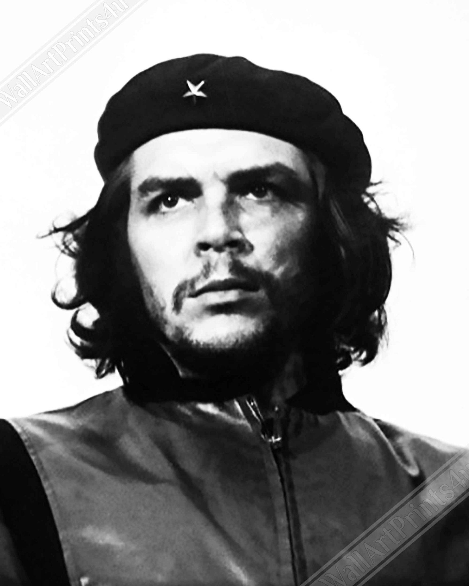 Che Guevara Framed, Famous Photo Framed Print From 1960, Vintage Wall Art - Guerillero Heroico - Cuban Revolutionary - WallArtPrints4U