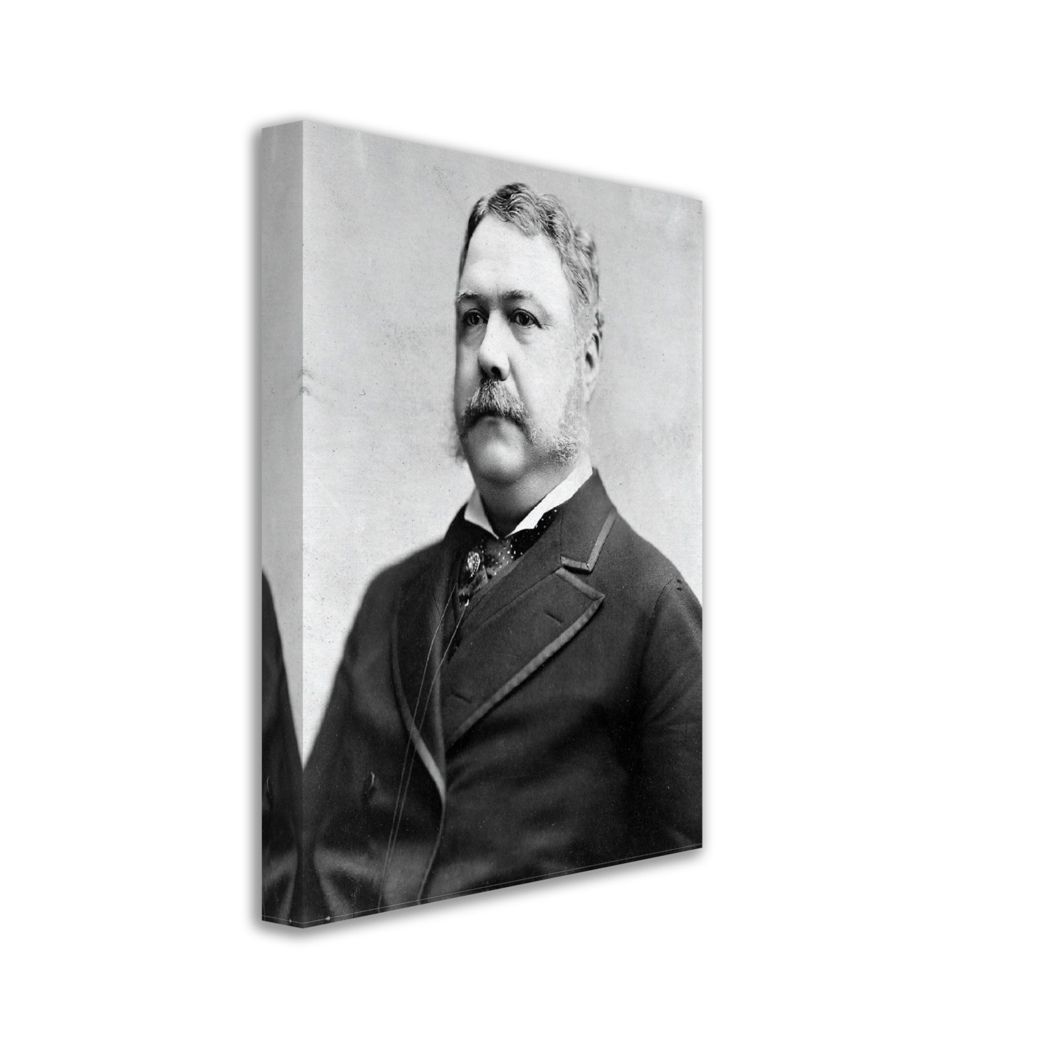 Chester Arthur Canvas, 21st President Of Usa, Vintage Photo Portrait - Chester Arthur Canvas Print - WallArtPrints4U