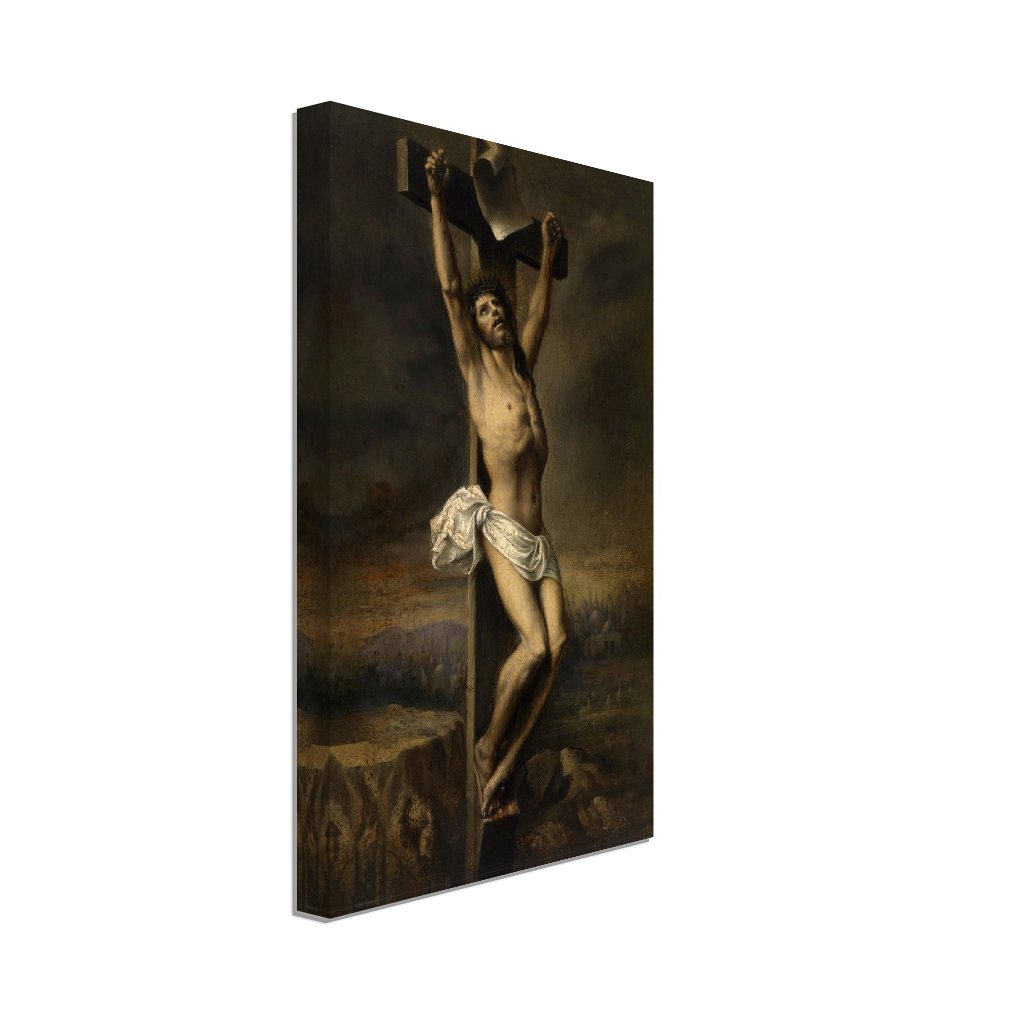 Christianity Canvas, Christ On The Cross, Gustav Dore Canvas Print - WallArtPrints4U