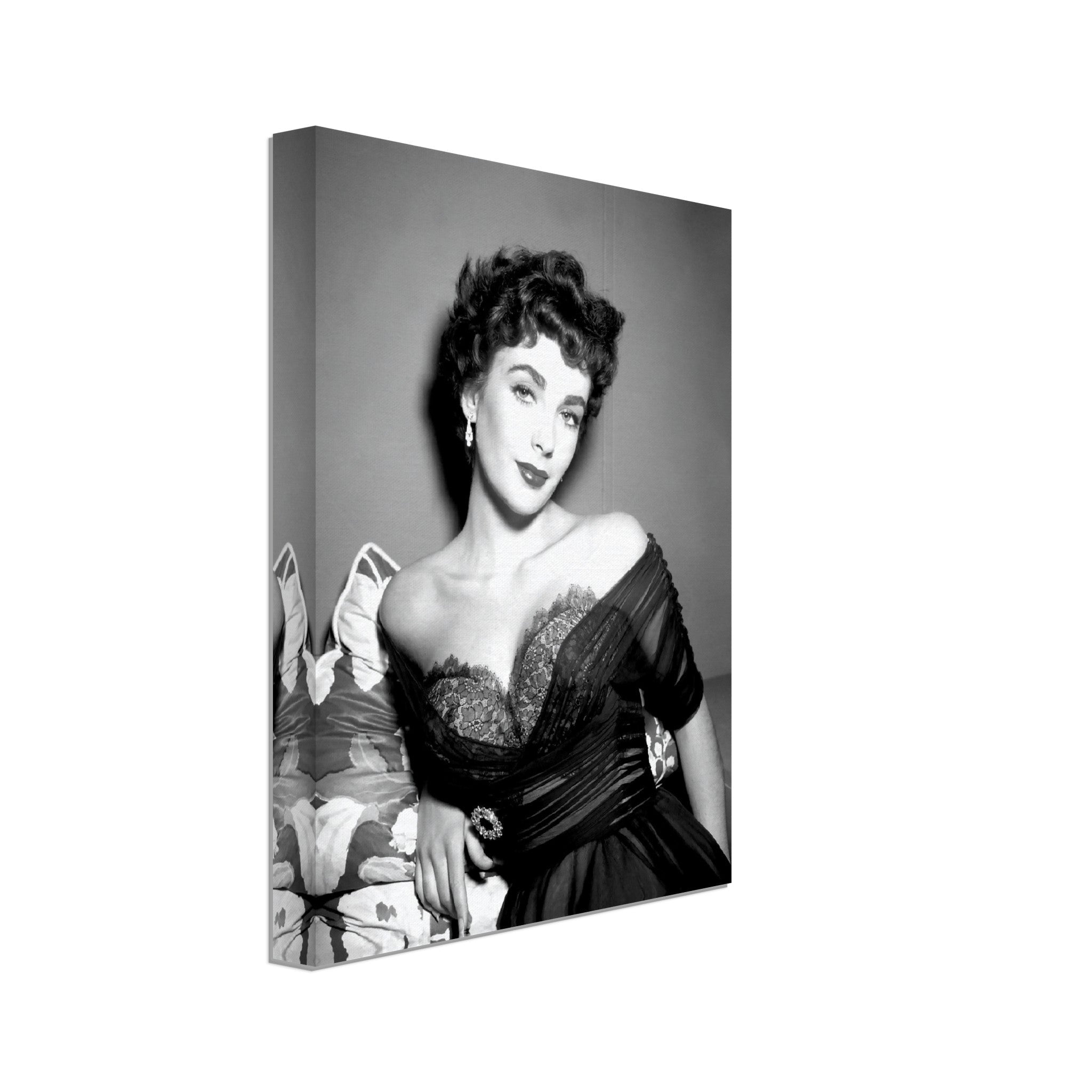 Elizabeth Taylor Canvas Sex Symbol Rare Photo Iconic Elizabeth Tay 