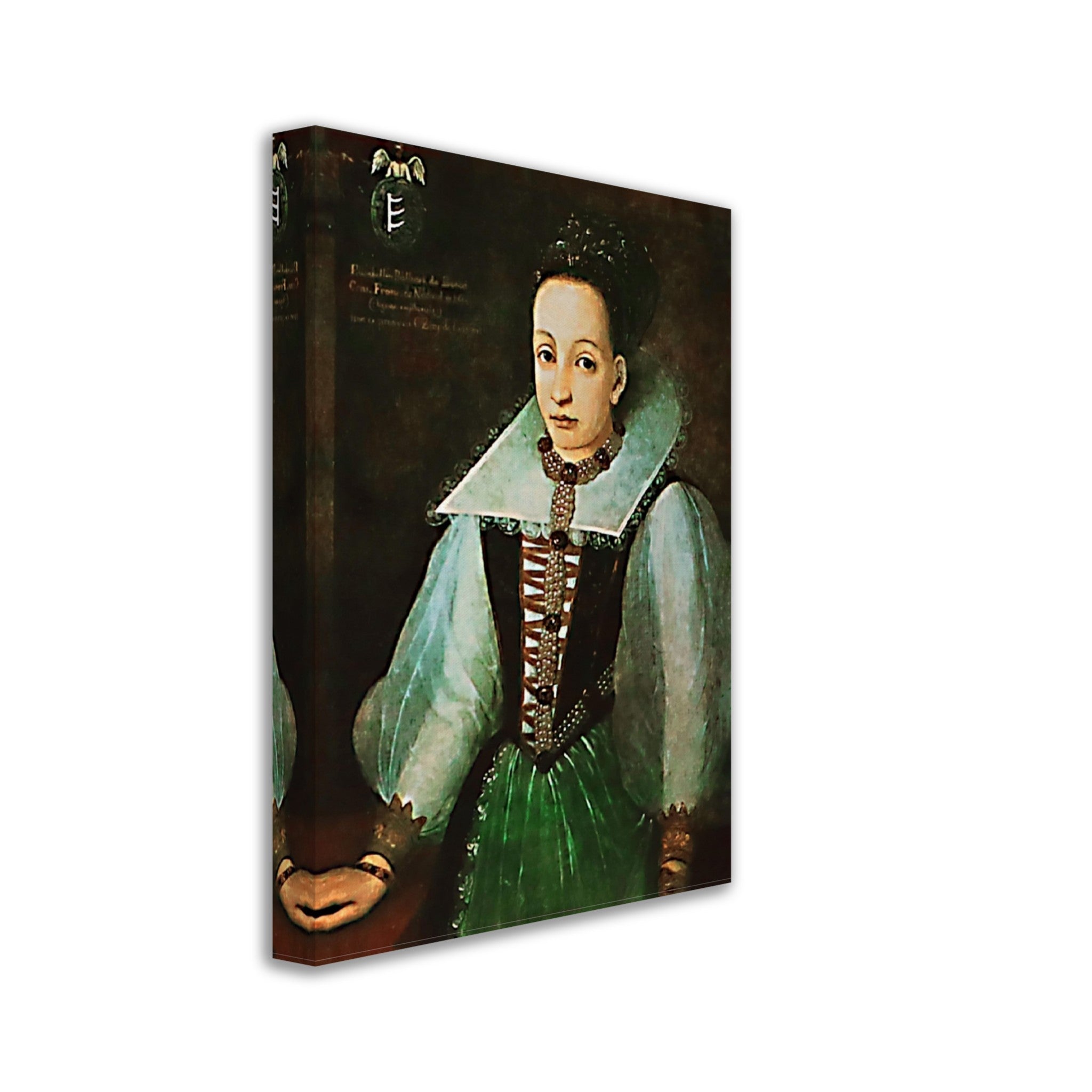 Female Serial Killer Canvas, Medieval Alzbeta Bathory Canvas Print, Most Prolific Female Murderer - Countess Dracula - WallArtPrints4U