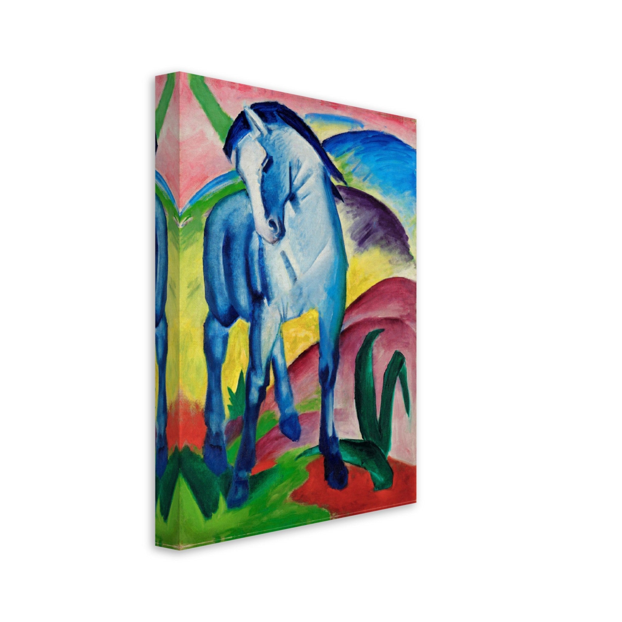 Franz Marc The Blue Horse Canvas Print Franz Marc Canvas Print Canvas 1911 - WallArtPrints4U