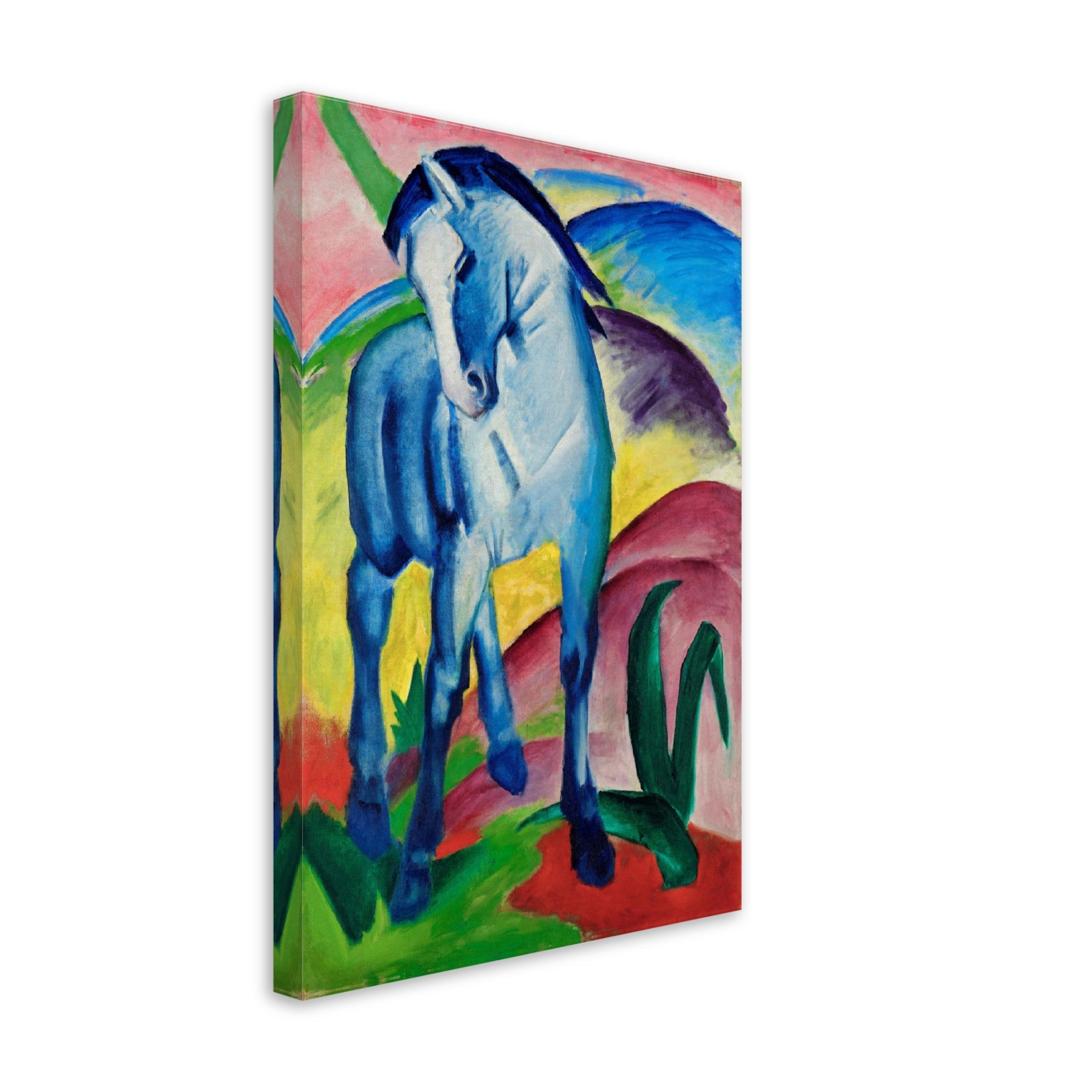 Franz Marc The Blue Horse Canvas Print Franz Marc Canvas Print Canvas 1911 - WallArtPrints4U