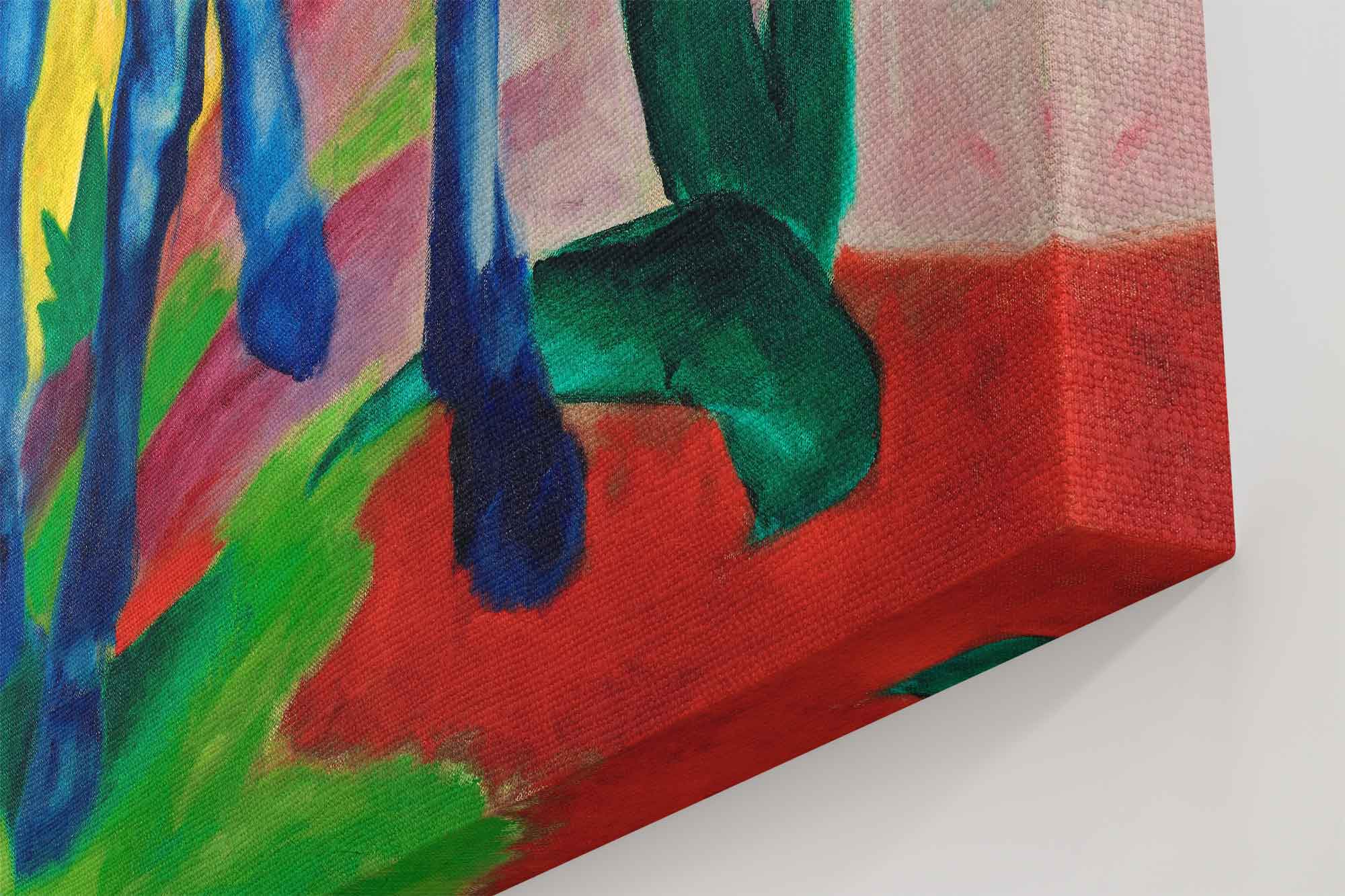 Franz Marc The Blue Horse Canvas Print Franz Marc Canvas Print Canvas 1911 - WallArtPrints4U