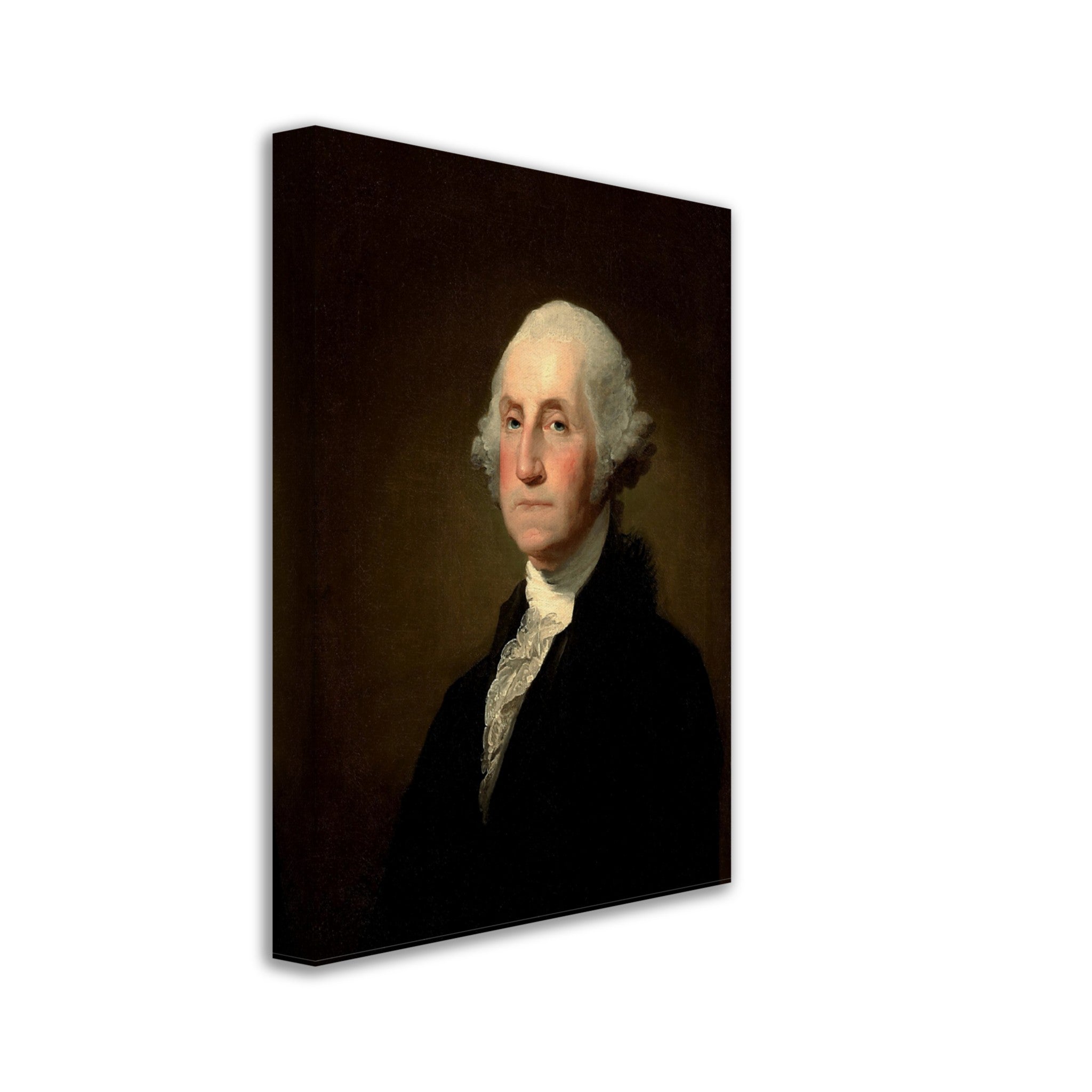 George Washington Canvas, 1st President Of Usa, Vintage Portrait - George Washington Canvas Print, Founding Father - WallArtPrints4U