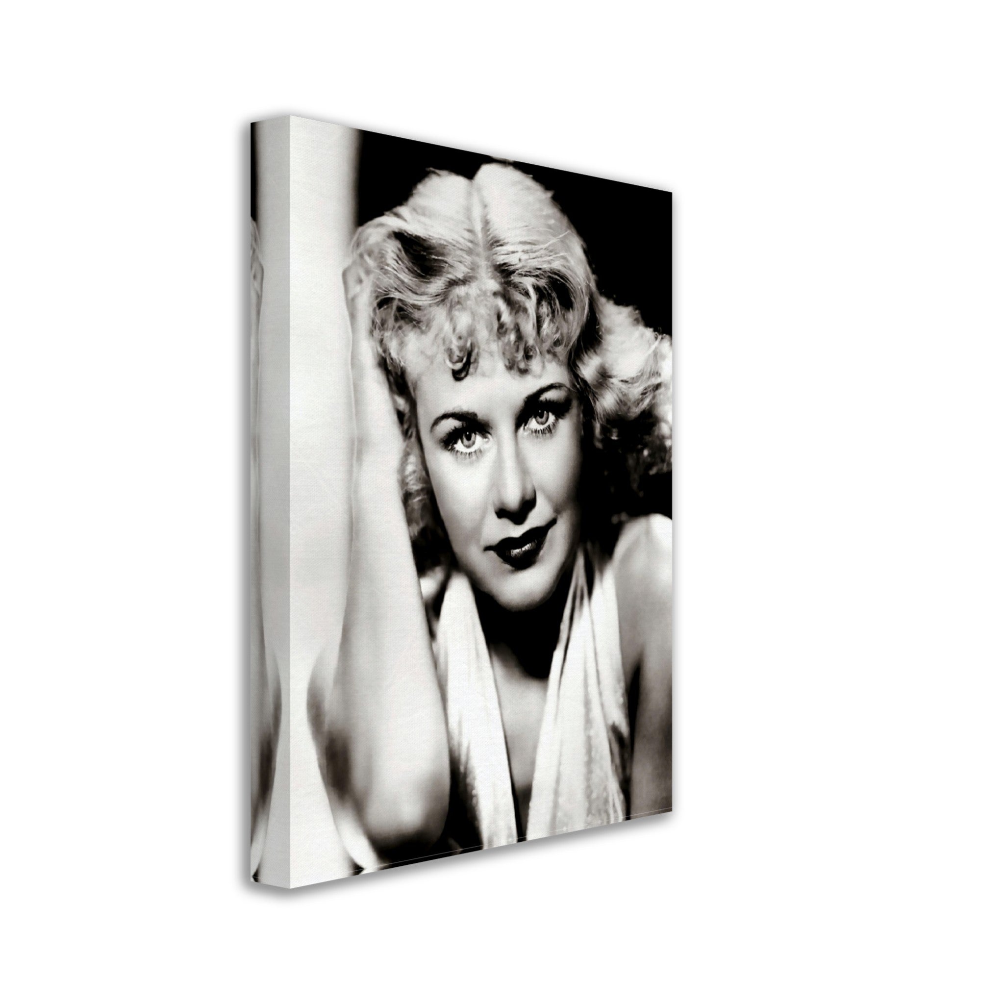 Ginger Rogers Canvas, Vintage Photo - Iconic Ginger Rogers Canvas Print - Hollywood Silver Screen Star - WallArtPrints4U