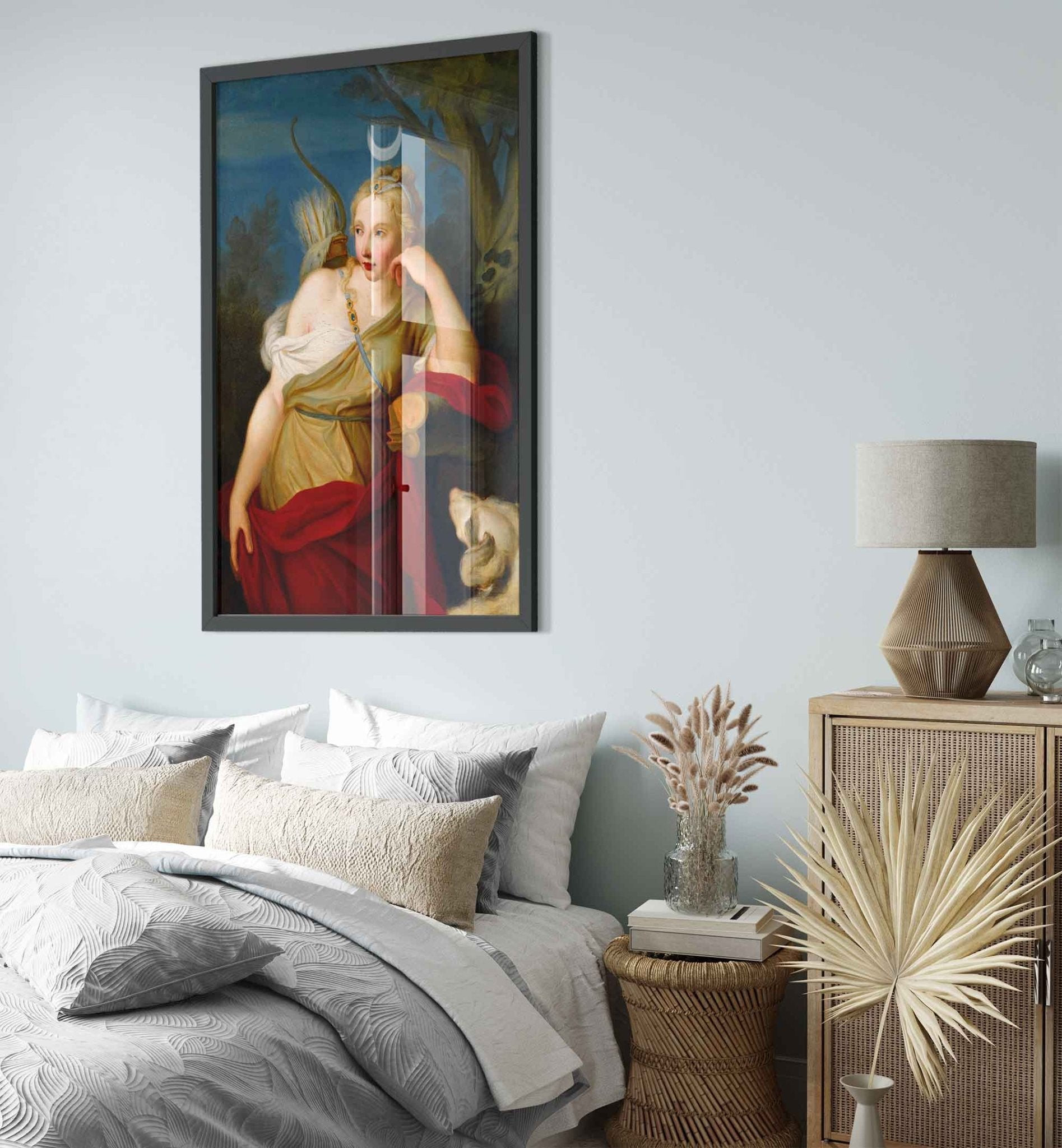 Goddess Diana Framed, Goddess Artemis Framed Print, Goddess Of The Moon And Hunt - WallArtPrints4U
