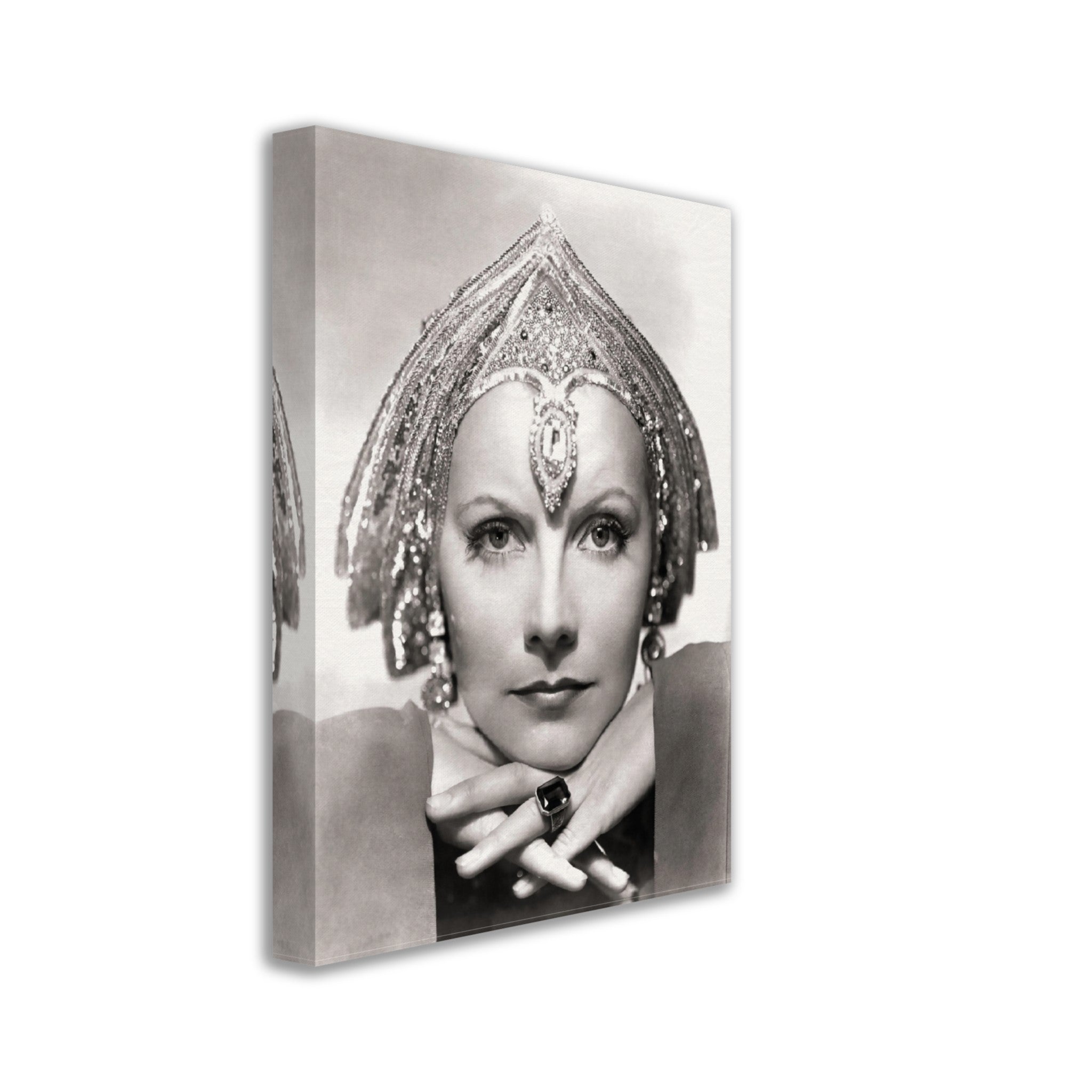 Greta Garbo Canvas, Sex Symbol, Vintage Rare Photo, Mata Hari, Greta Garbo Canvas Print, Hollywood Silver Screen Star - WallArtPrints4U