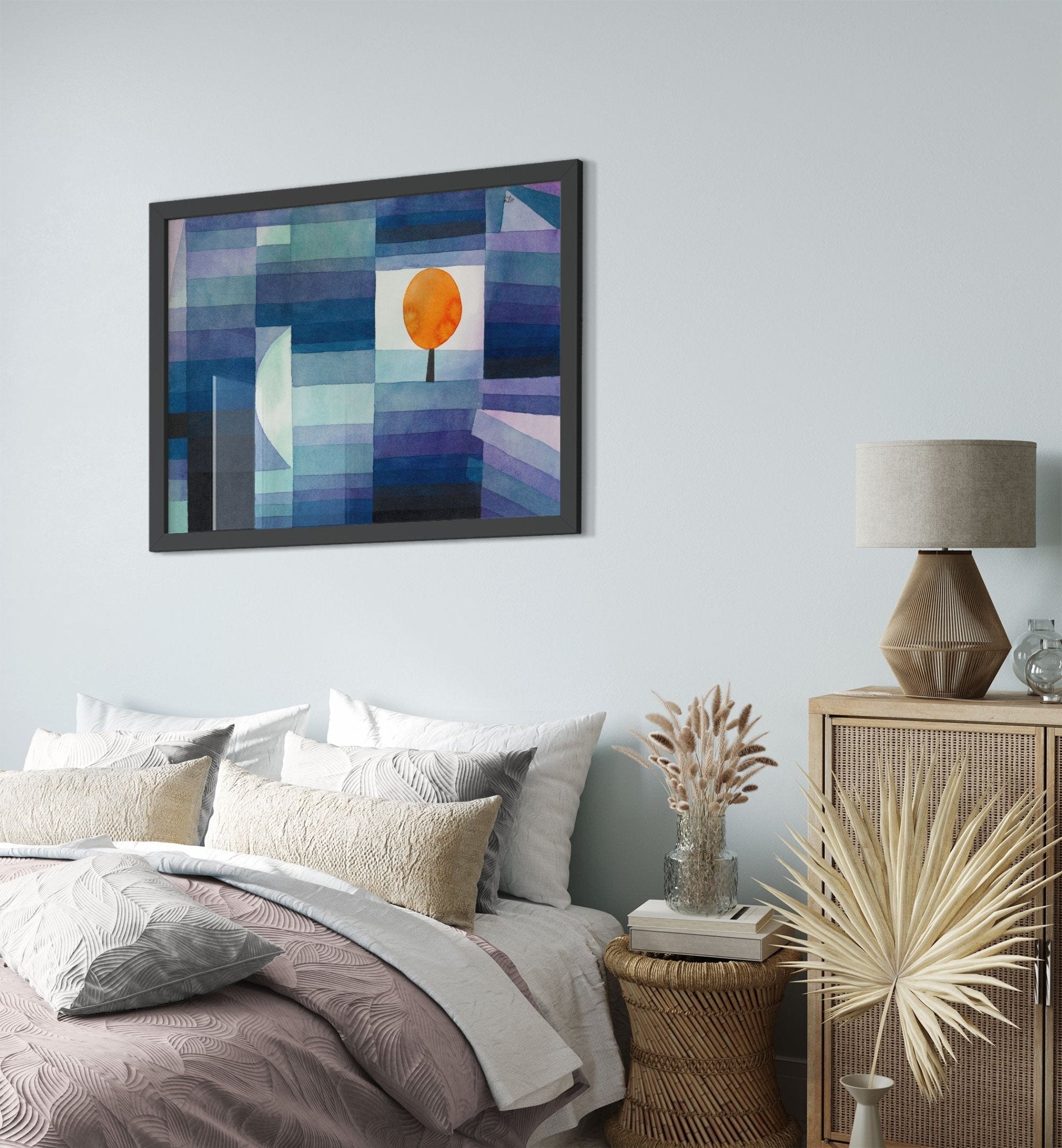 Harbinger Of Autumn Framed Print, Abstract Art Framed, Paul Klee, Harbinger Of Autumn Framed - WallArtPrints4U