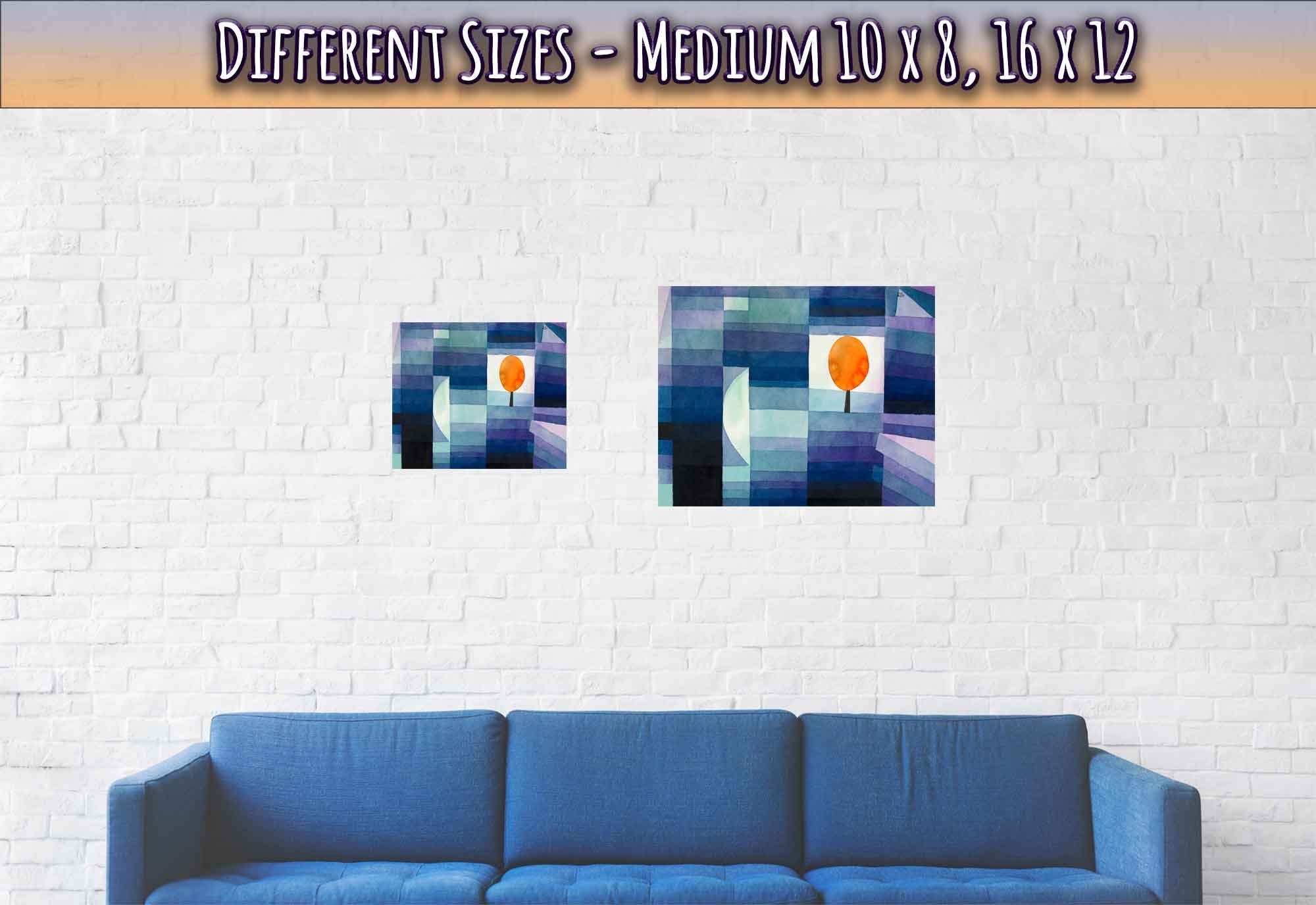 Harbinger Of Autumn Poster, Abstract Art Print, Paul Klee, Harbinger Of Autumn Print - WallArtPrints4U