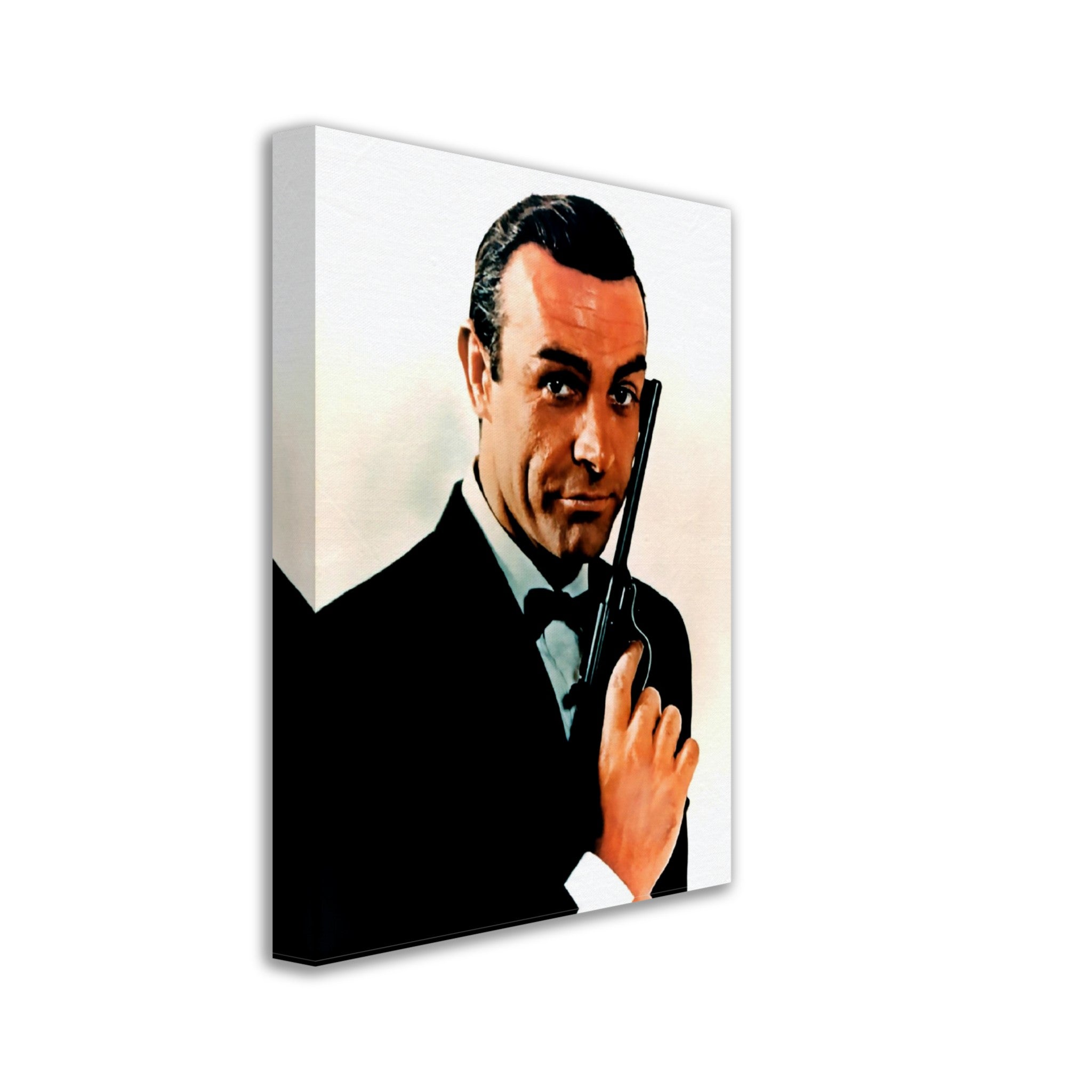 James Bond Canvas, Sean Connery Handsome Actor, Vintage Photo - James Bond Canvas Print - WallArtPrints4U