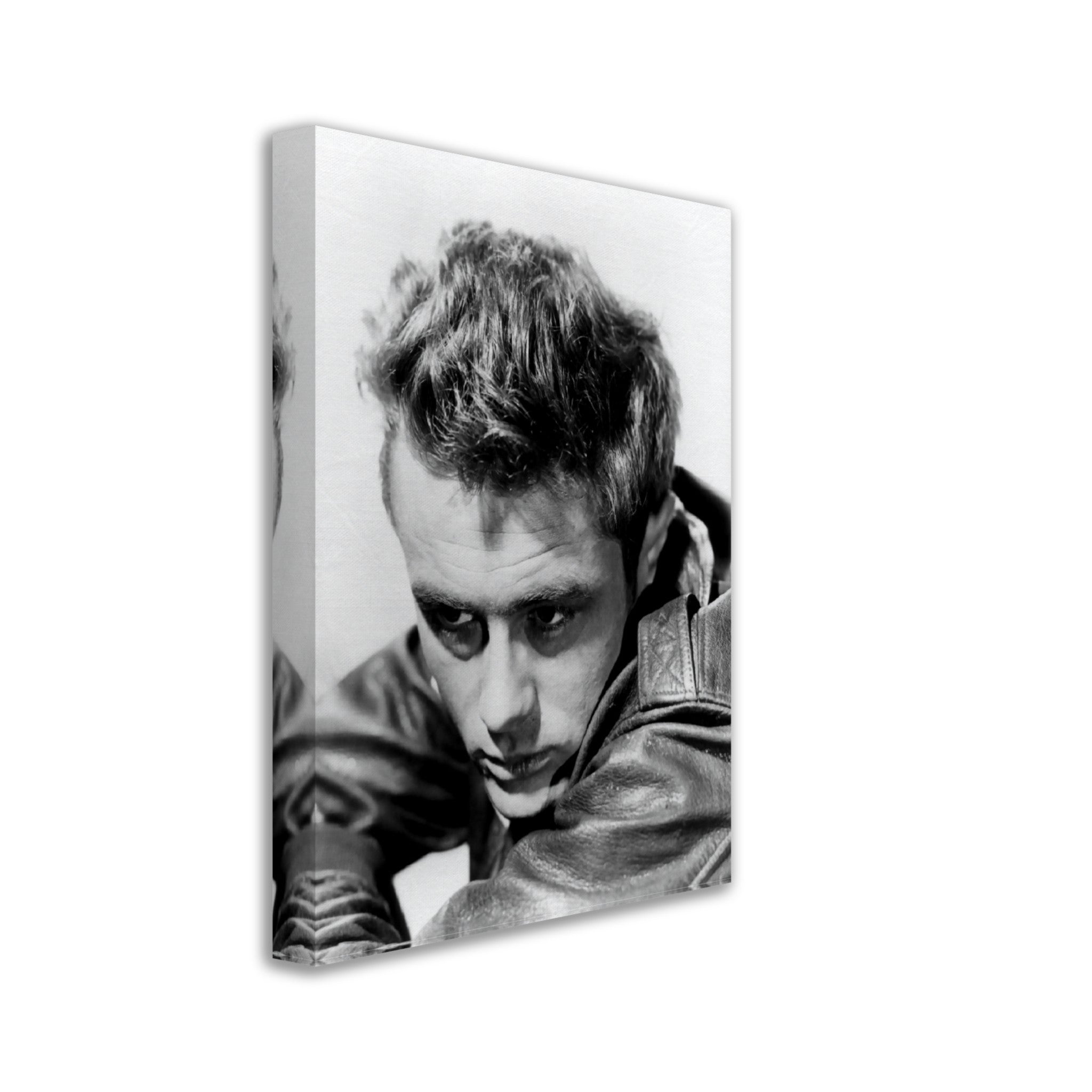 James Dean Canvas, Hollywood Legend, Vintage Photo - Iconic James Dean Canvas Print - Hollywood Silver Screen Star - WallArtPrints4U