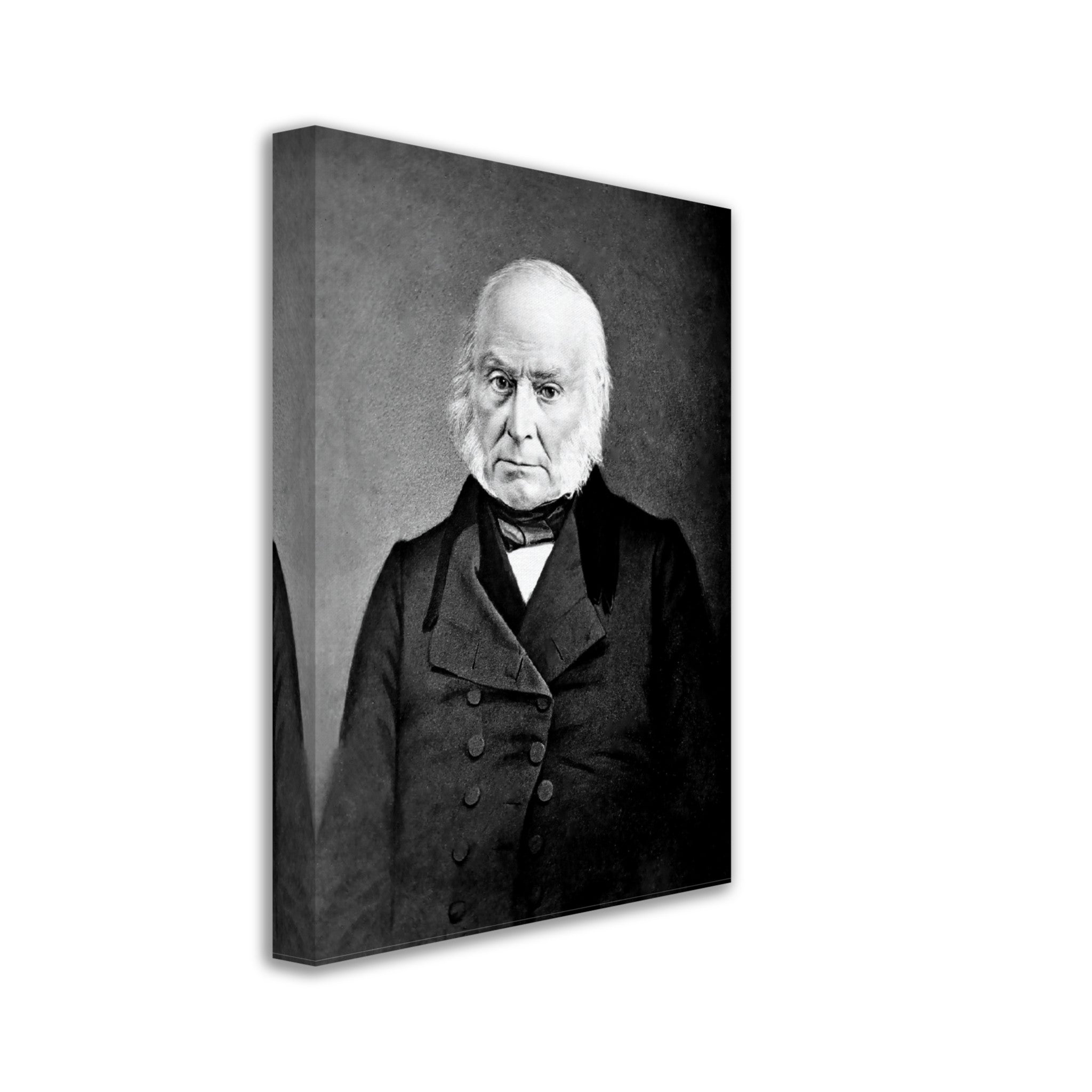 John Quincy Adams Canvas, 6th President Of Usa, Vintage Portrait - John Quincy Adams Canvas Print - WallArtPrints4U
