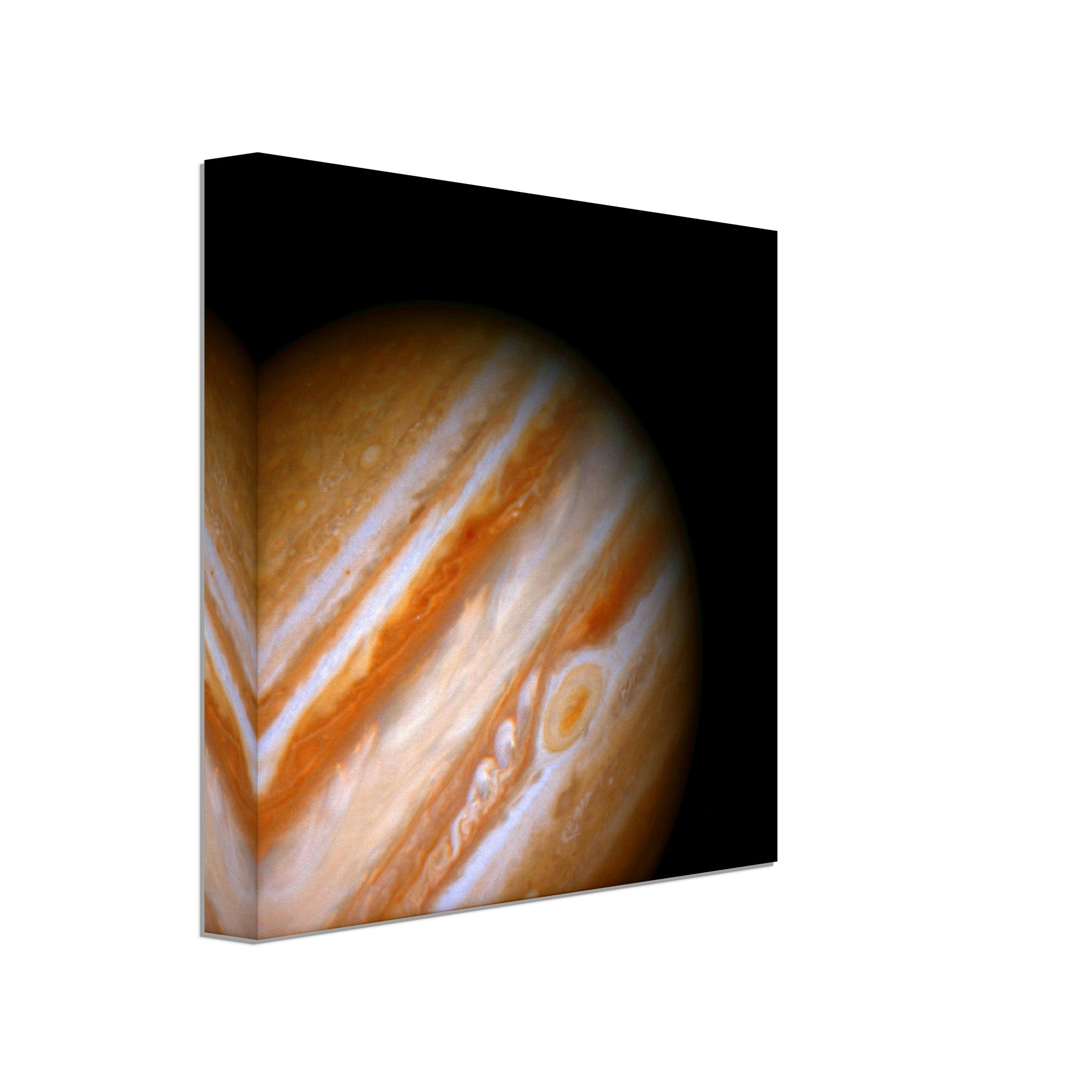Jupiter Canvas - Vintage Jupiter With Red Spot - Planet Jupiter Canvas Print - WallArtPrints4U