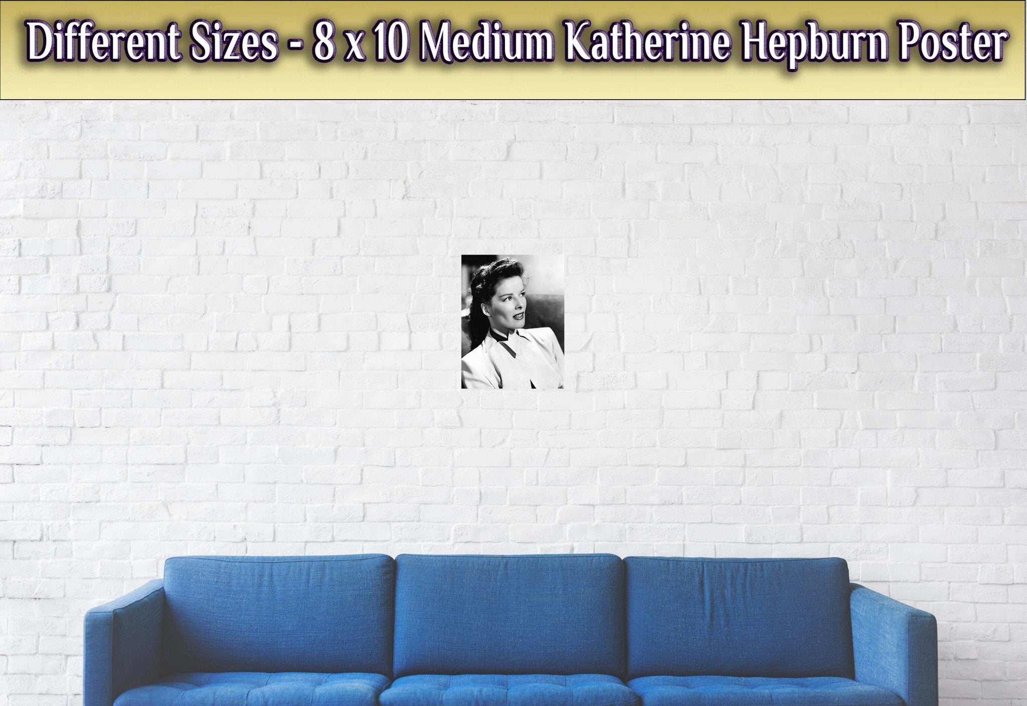Katherine Hepburn Poster, Independent Woman Symbol, Rare Photo, Katherine Hepburn Print, Silver Screen Star - WallArtPrints4U