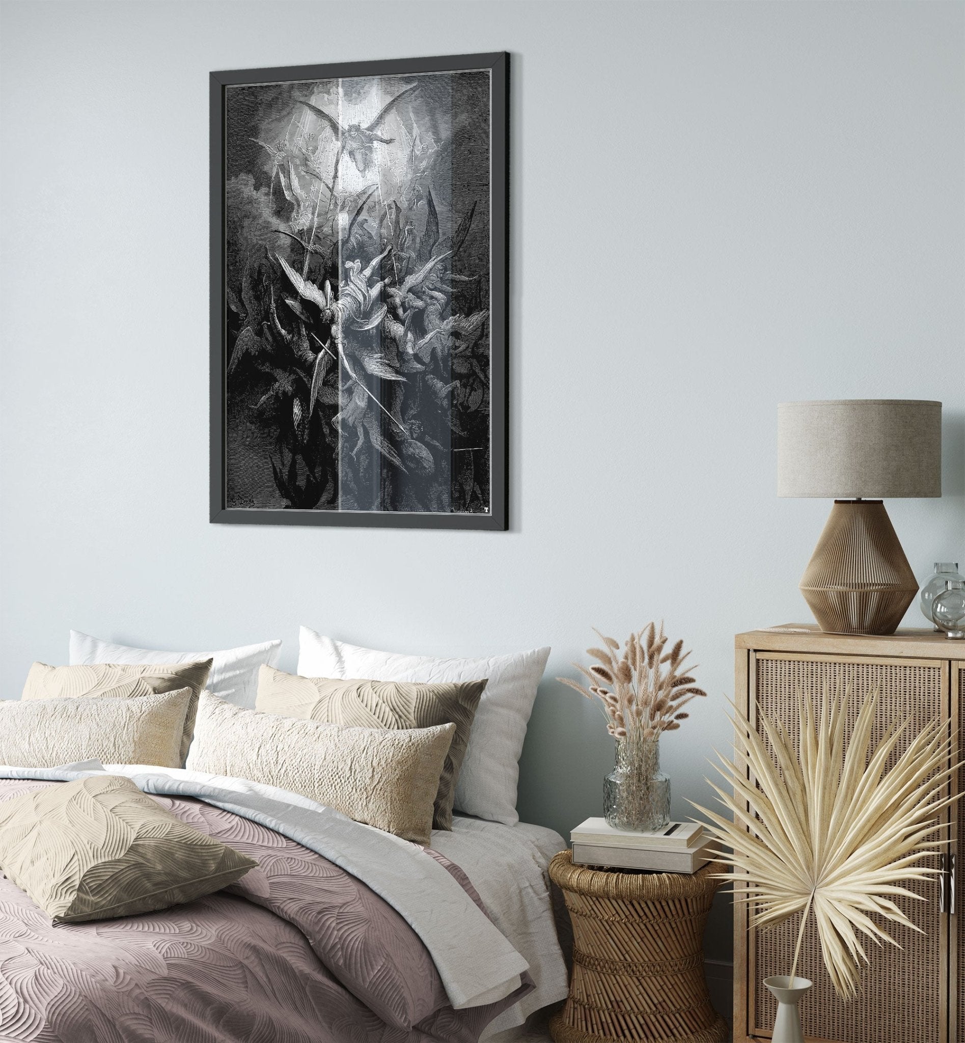Last Judgement Framed - Gustav Dore Framed Print, - WallArtPrints4U