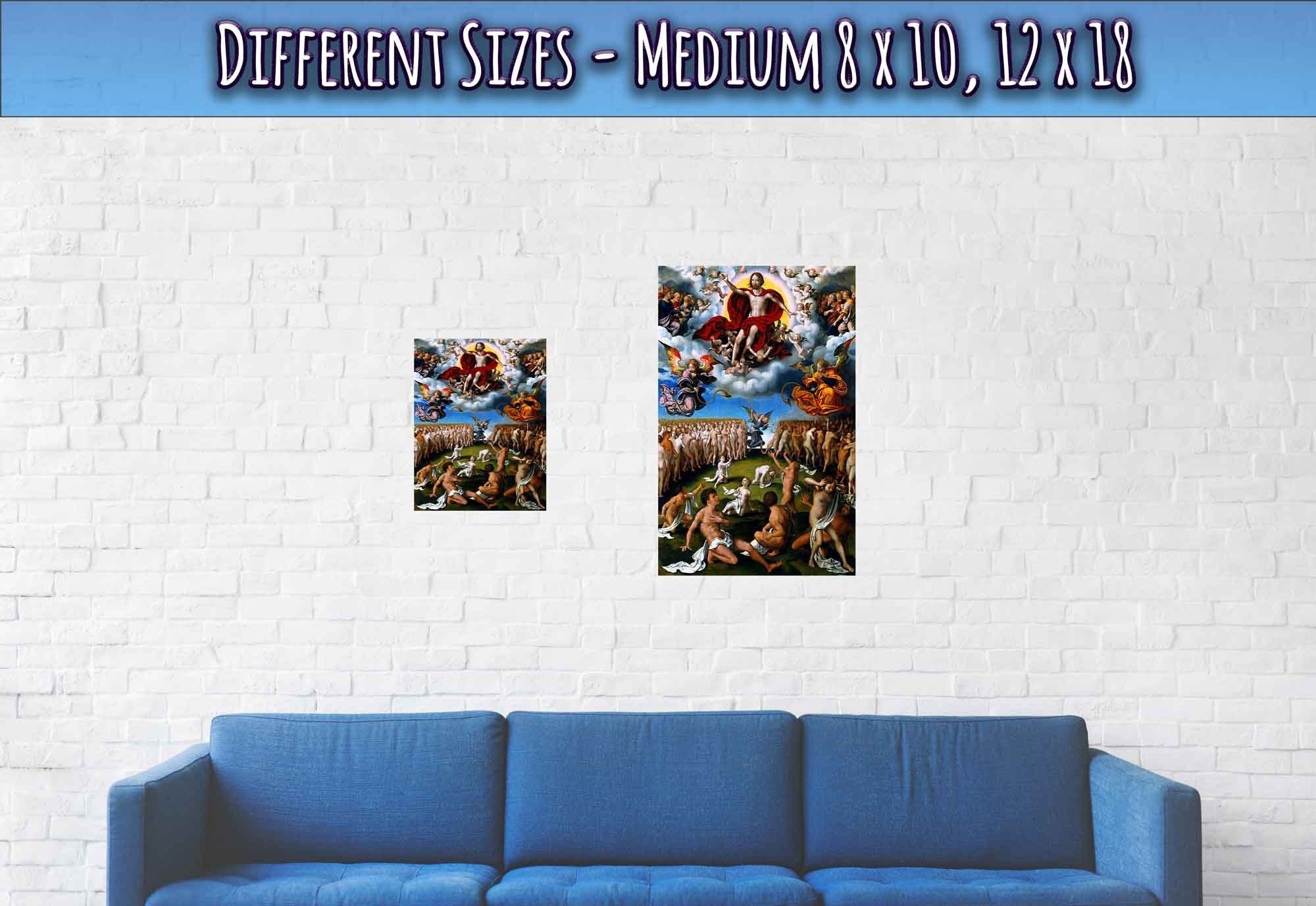 Last Judgement Poster, Joos Van Cleve - Last Judgement Print - WallArtPrints4U