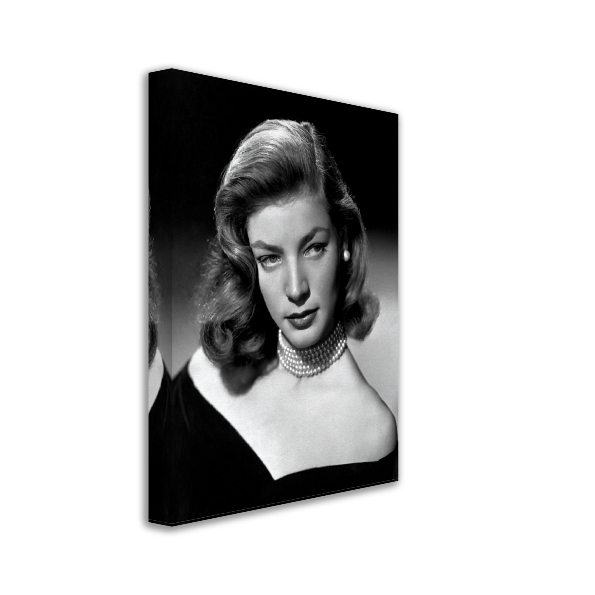 Lauren Bacall Canvas, Sexiest Star #6, Vintage Photo - Iconic Lauren Bacall Canvas Print - Hollywood Silver Screen Star - WallArtPrints4U