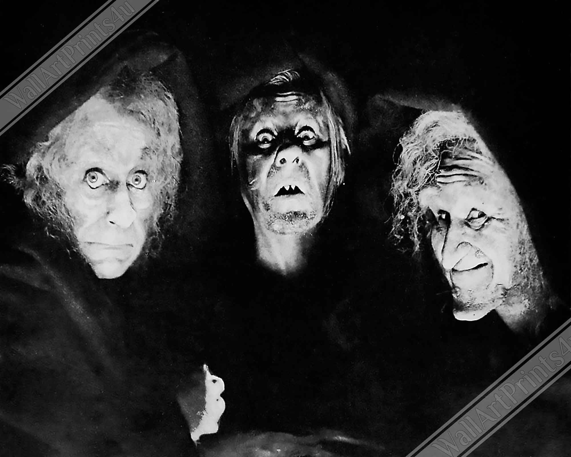 Macbeth Poster - Three Witches From Macbeth Poster Print - Cavendish Morton - WallArtPrints4U