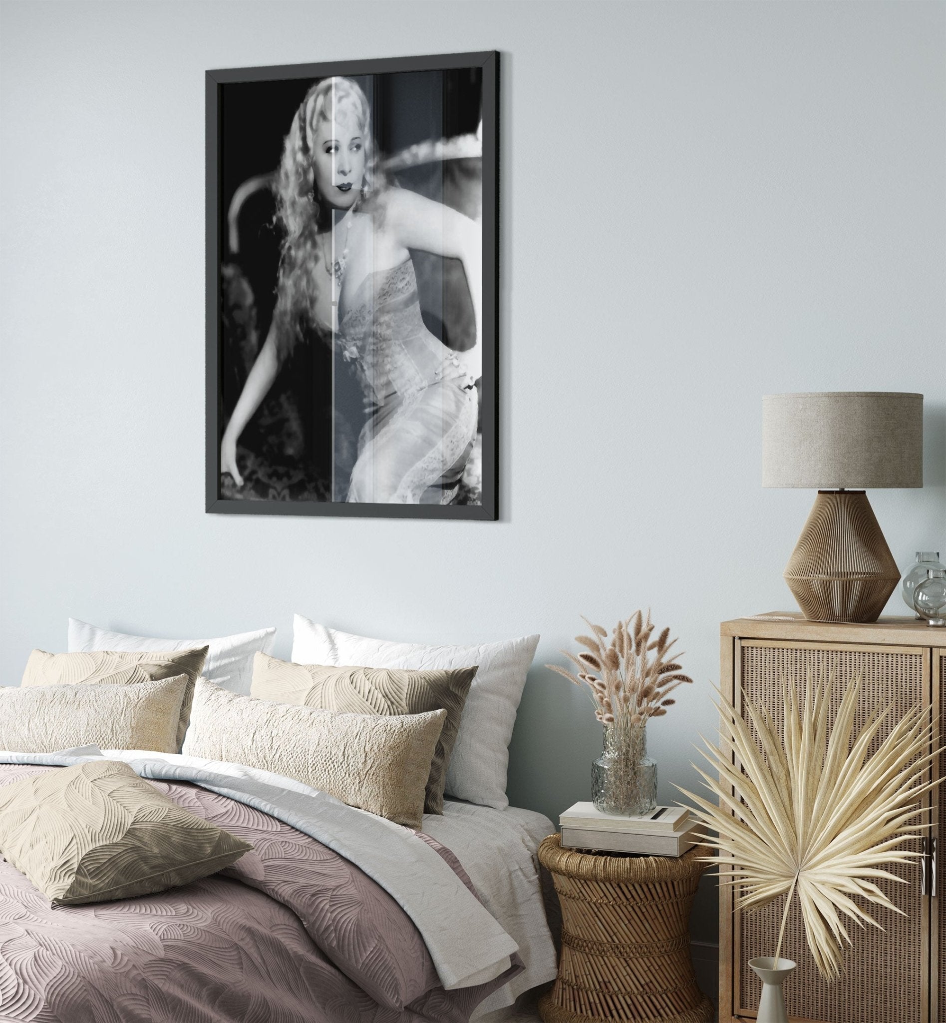 Mae West Framed, Statue Of Libido, She Done Him Wrong Vintage Photo, Rita Hayworth Framed Print, Silver Screen Star - WallArtPrints4U