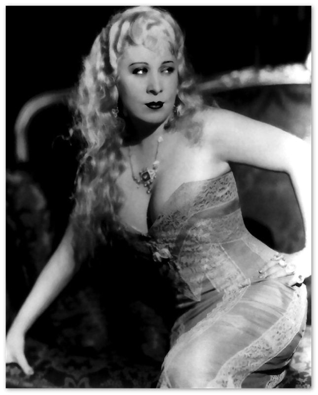 Mae West Poster, Statue Of Libido, She Done Him Wrong Vintage Photo, Rita Hayworth Print, Silver Screen Star - WallArtPrints4U