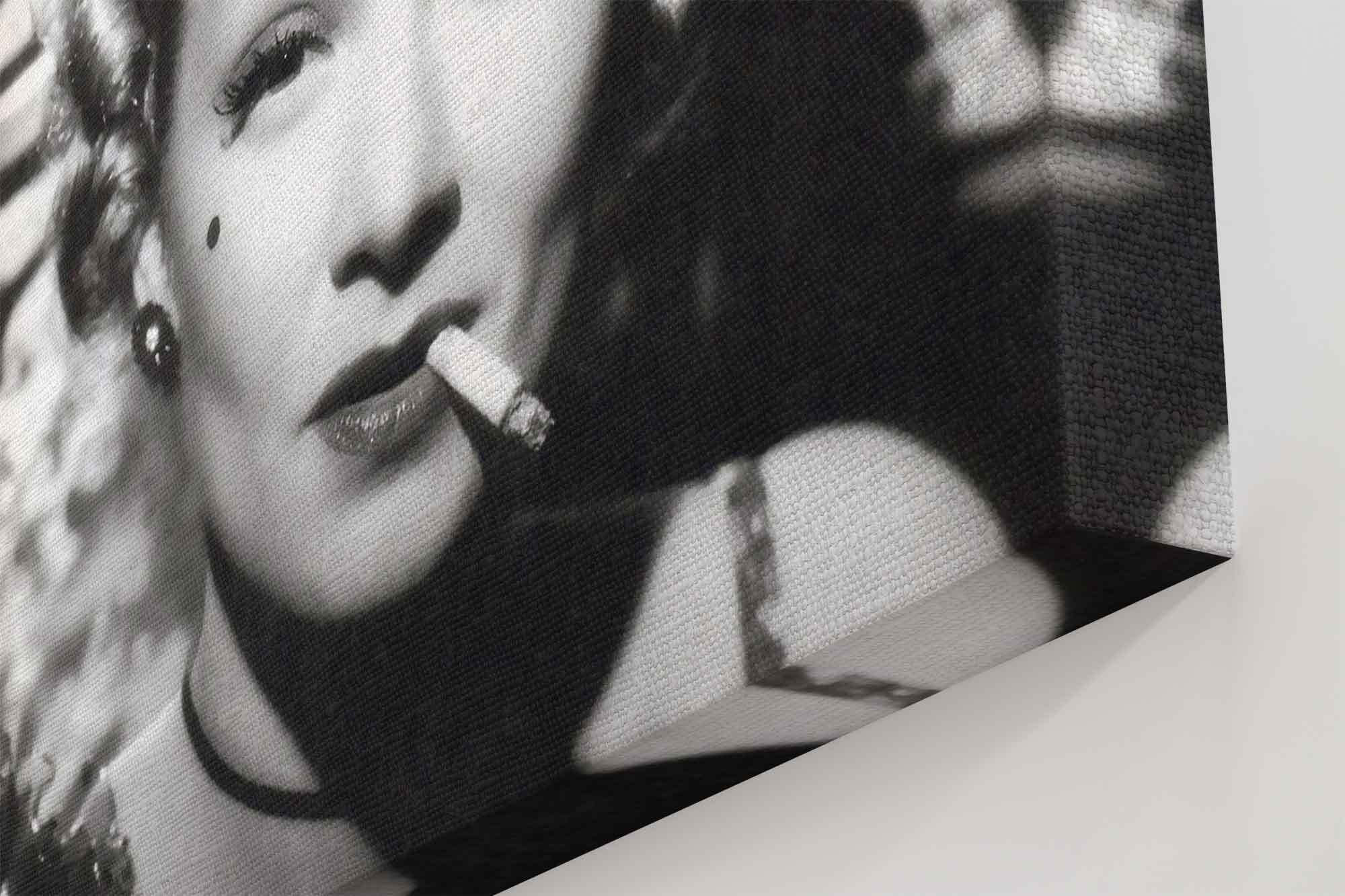 Marlene Dietrich Canvas, Caberet Singer, Vintage Photo - Iconic Marlene Dietrich Canvas Print - Hollywood Silver Screen Star - WallArtPrints4U