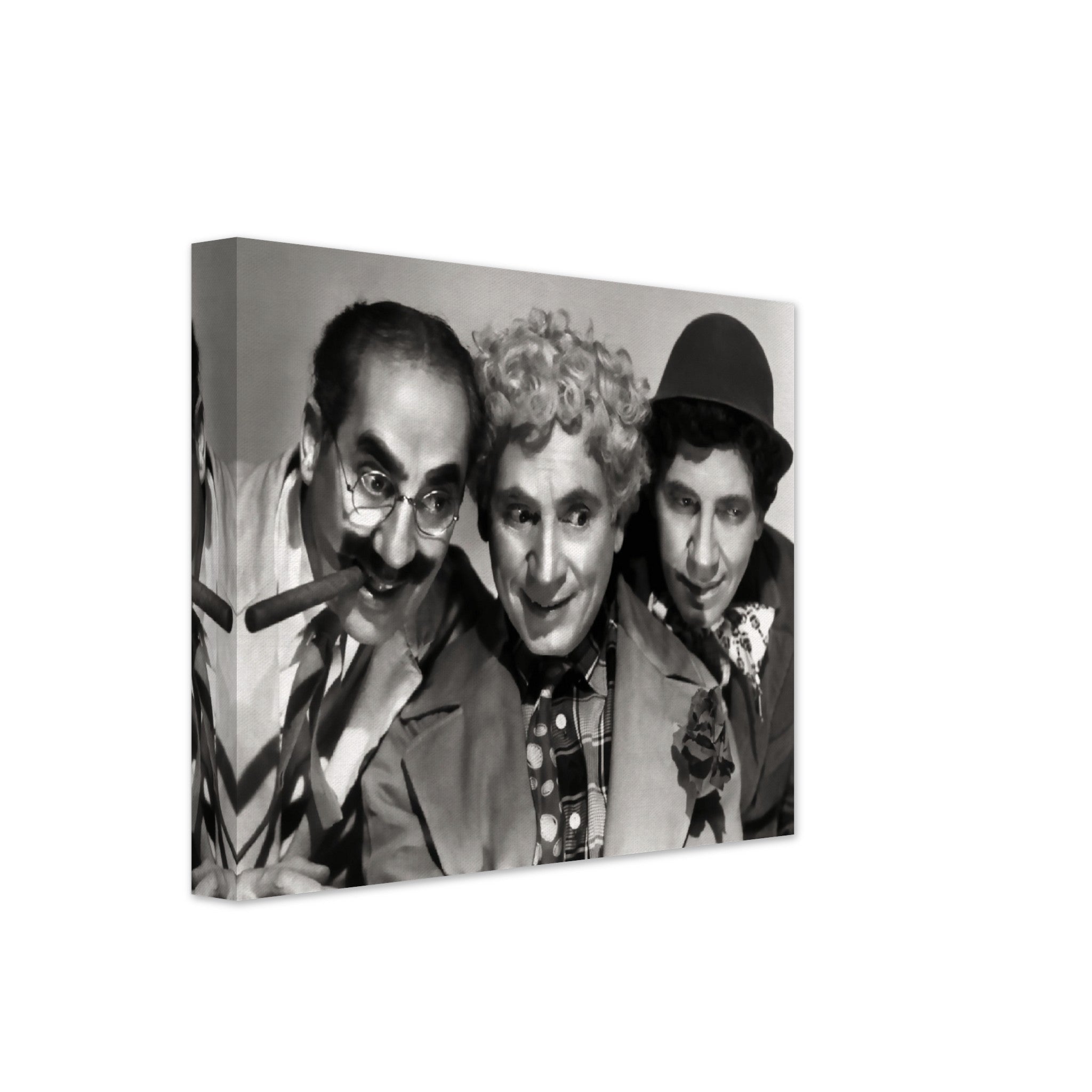 Marx Brothers Canvas, Vintage Photo - Iconic Marx Brothers Canvas Print - Groucho, Harpo, And Chico Marx - WallArtPrints4U
