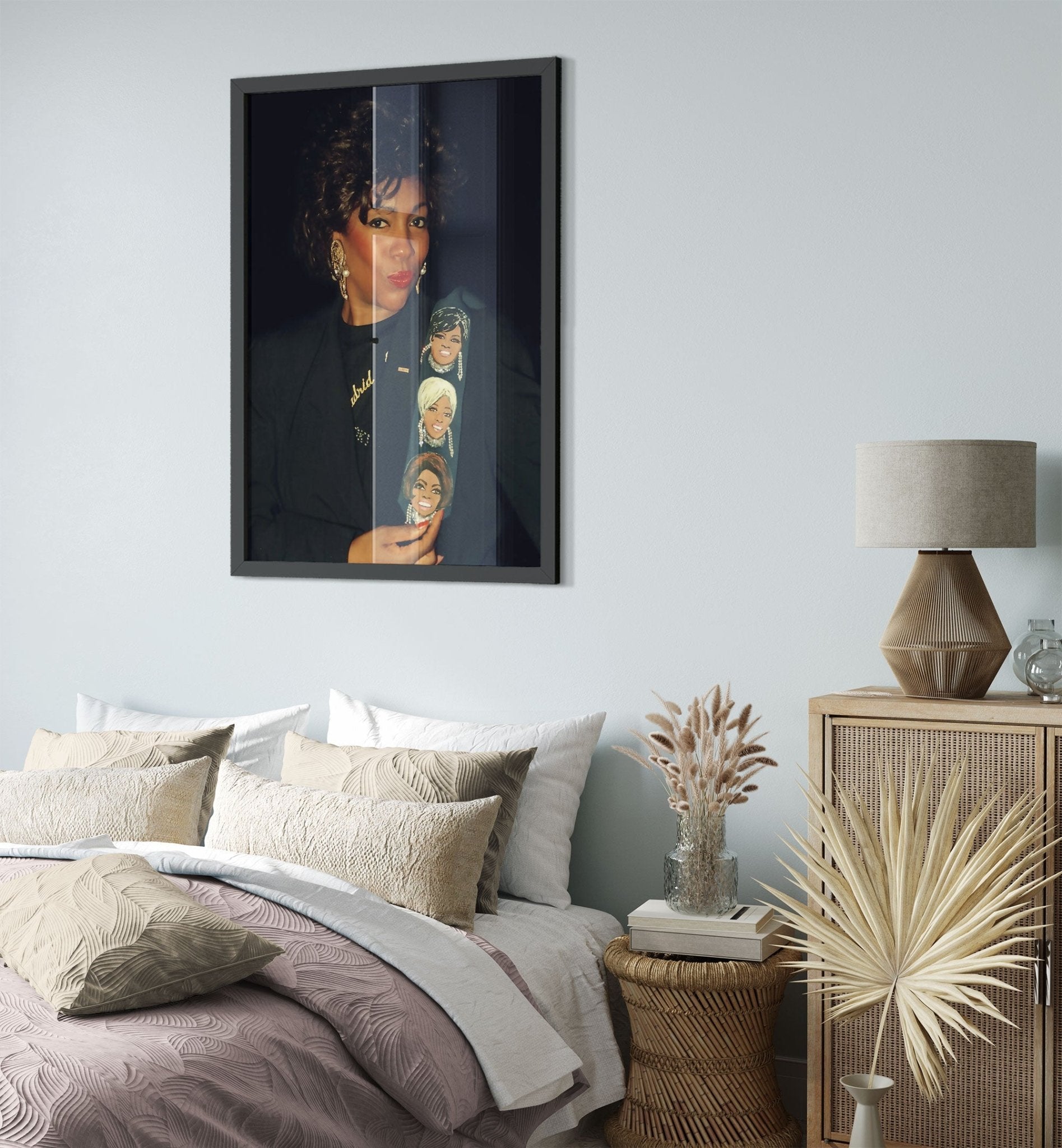 Mary Wilson Framed, Supremes Founding Member, Vintage Photo Portrait - Mary Wilson Framed Print - WallArtPrints4U
