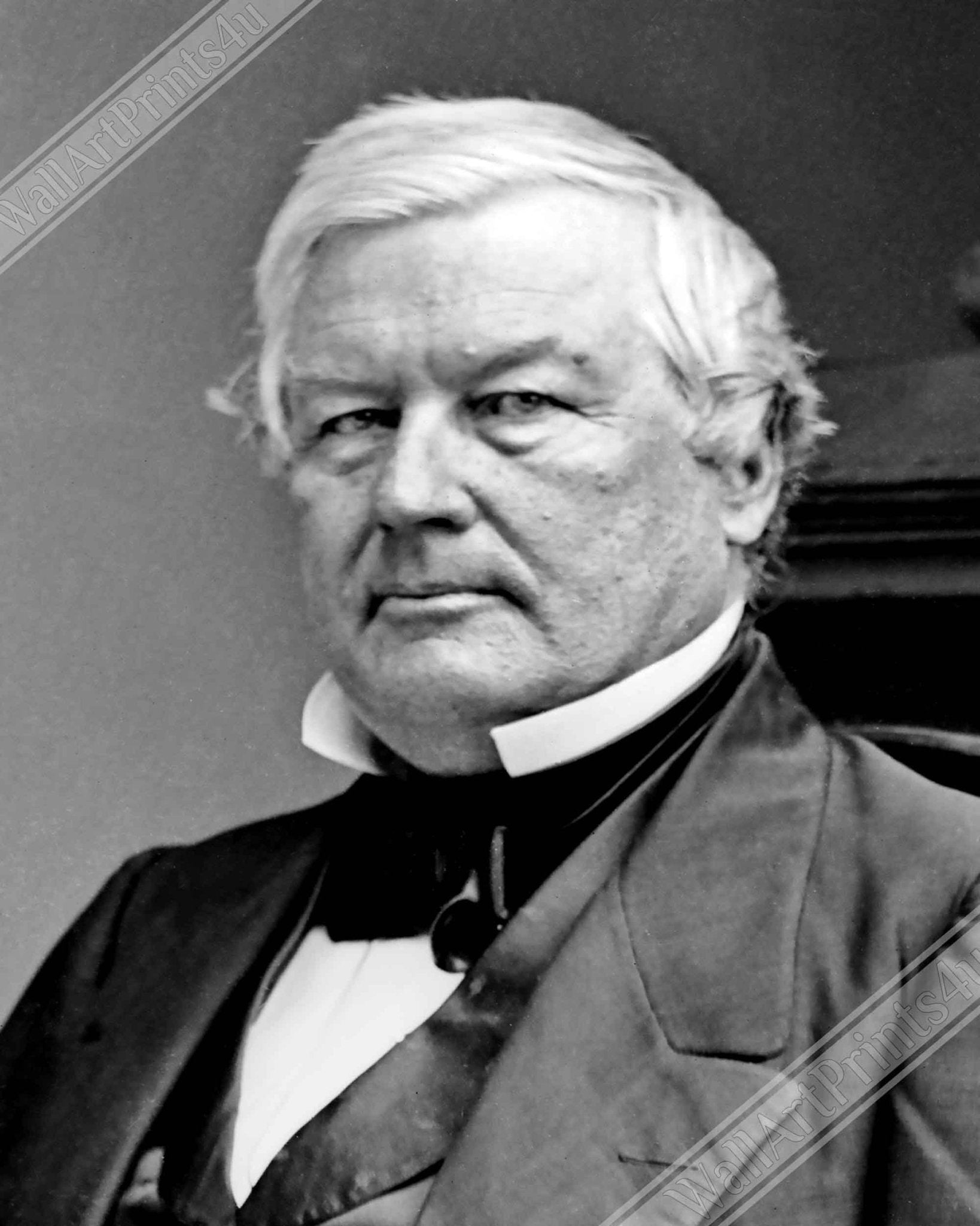 Millard Fillmore Framed, 13th President Of Usa, Vintage Portrait - Millard Fillmore Framed Print - WallArtPrints4U