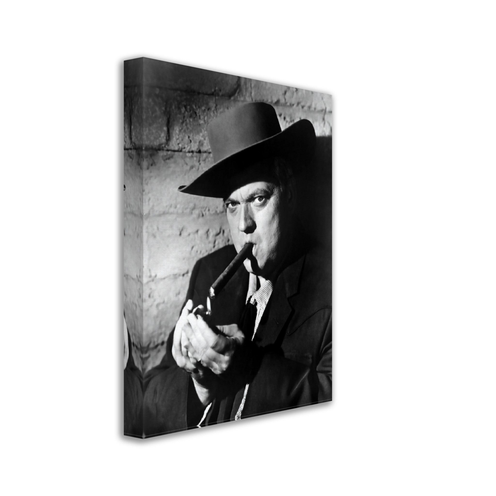 Orson Welles Canvas, Greatest Director All Time, Vintage Photo, Orson Welles Canvas Print, Silver Screen Star - WallArtPrints4U