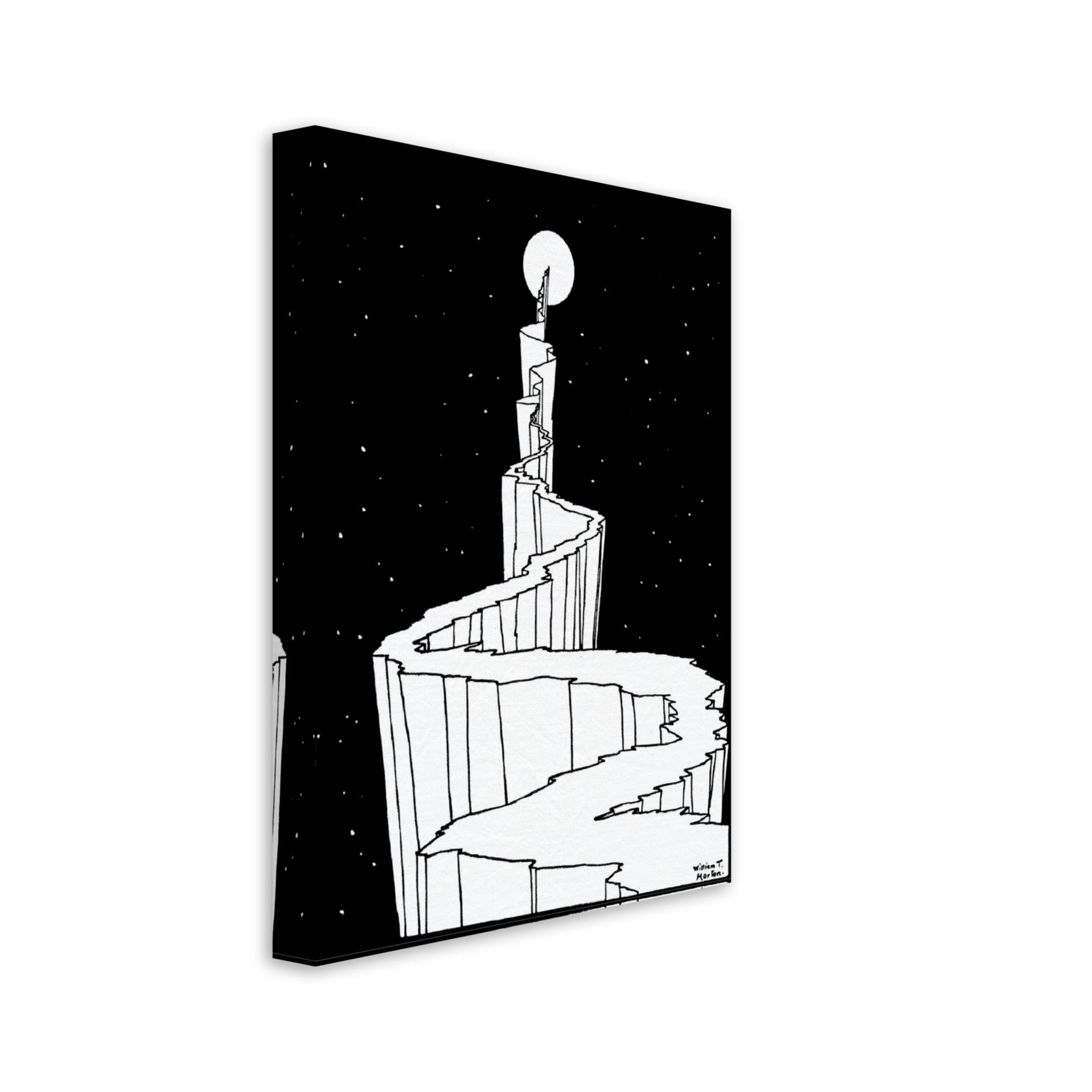 Pathway To The Moon Canvas Print - William T Horton - Pathway To The Moon Canvas - WallArtPrints4U