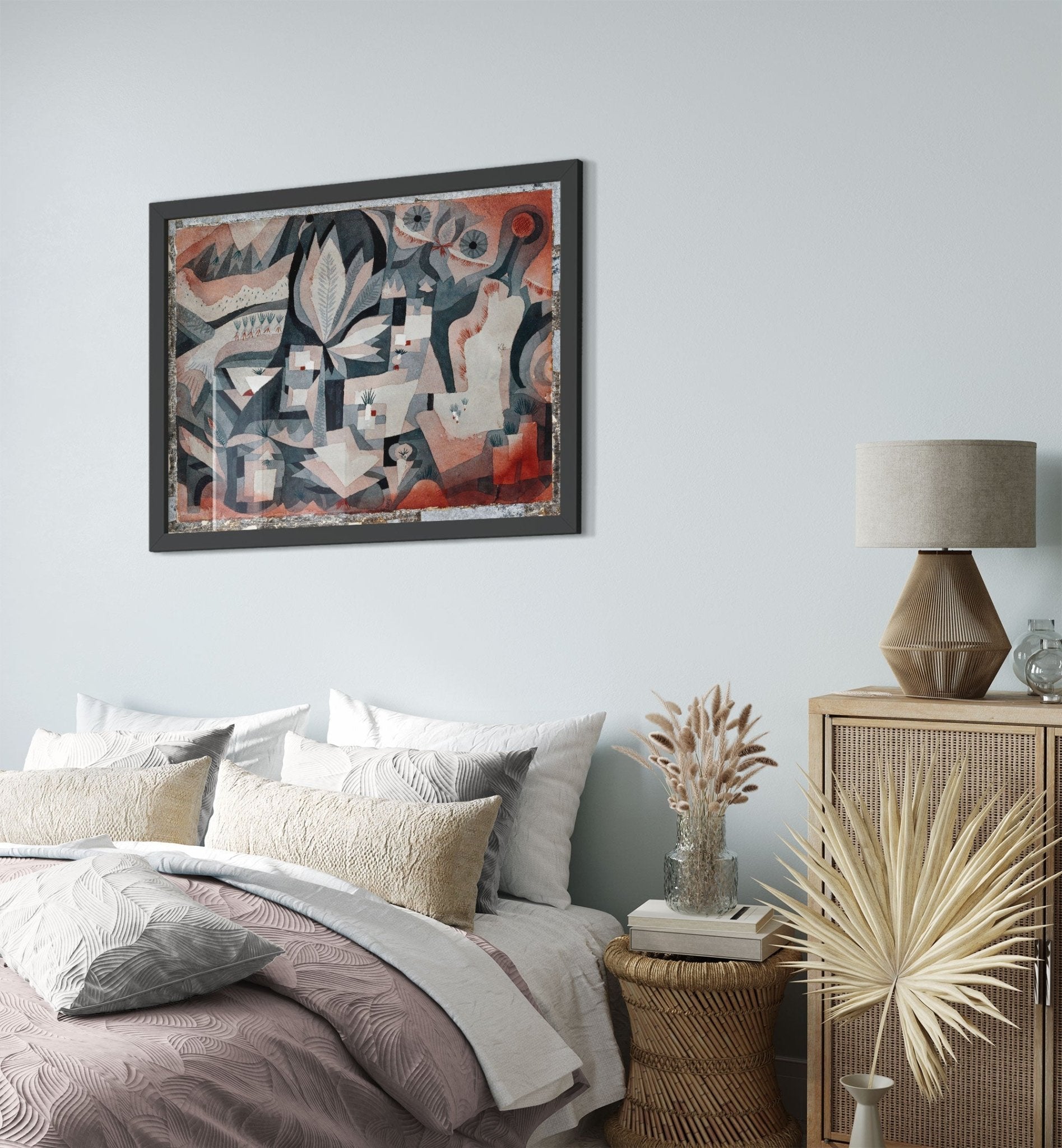 Paul Klee Dry Cooler Framed Print, Abstract Art Framed, Paul Klee Frameds - WallArtPrints4U