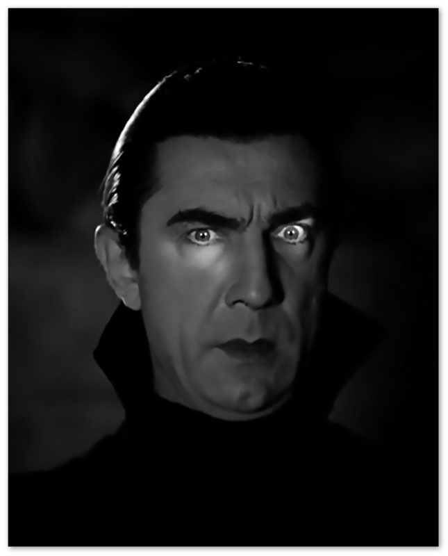 Bela Lugosi Dracula Poster, Original Dracula Hypnotic Eyes, Vintage Photo, Bela Lugosi Print, Silver Screen